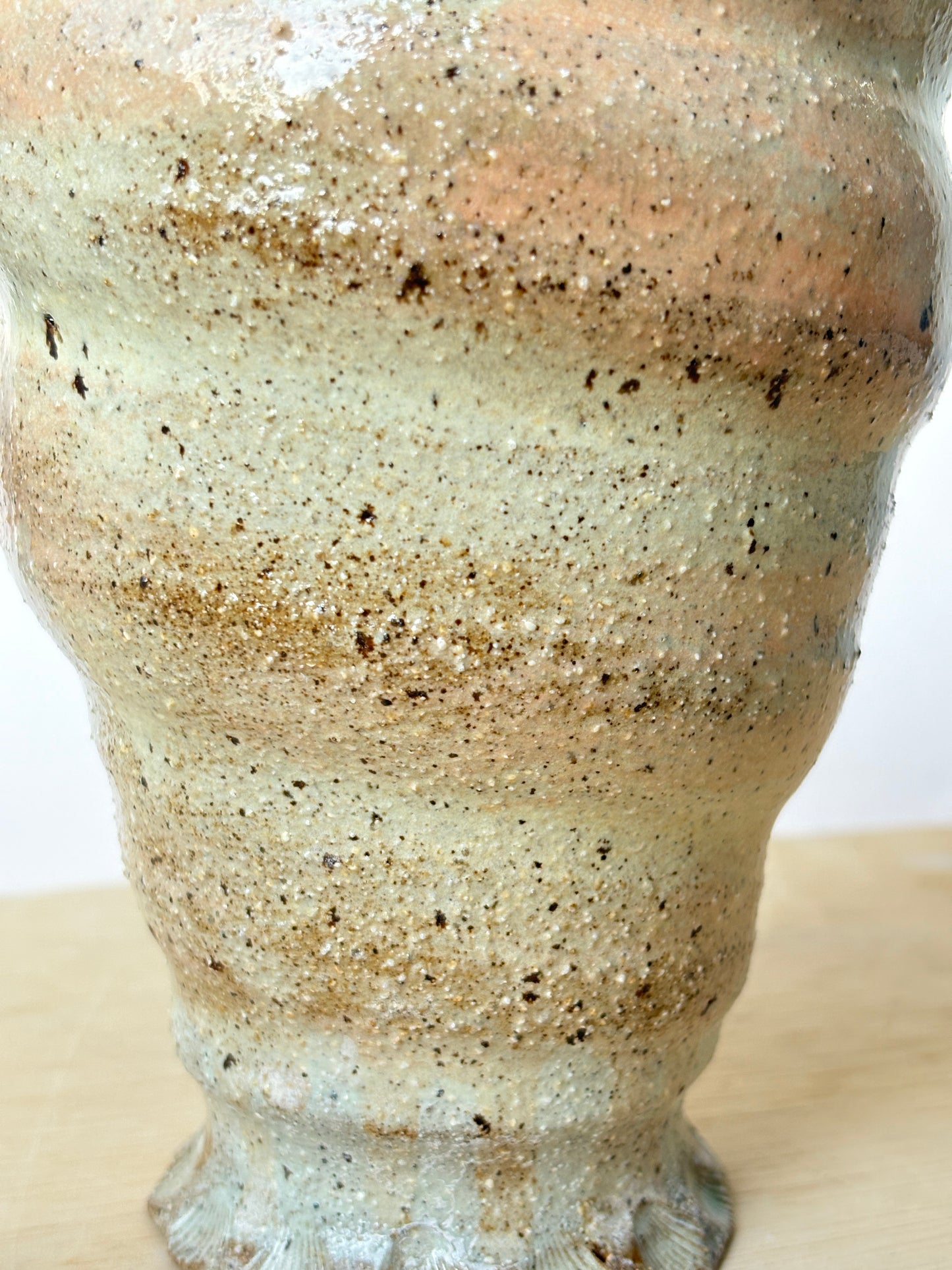Sandy Shell Vase