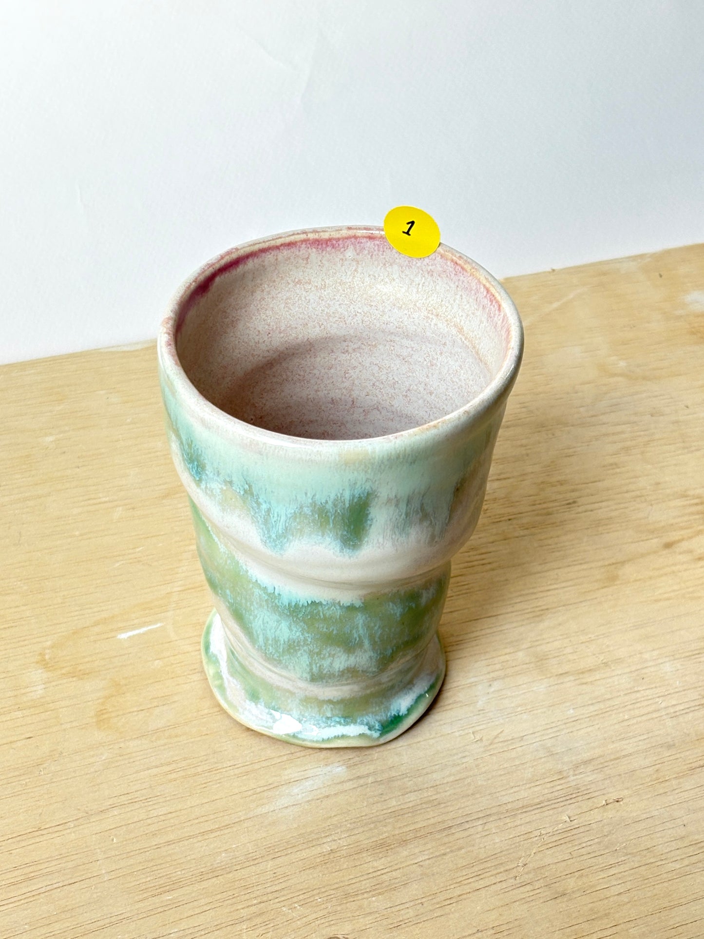 Shell Cup in Pink Moss (1)