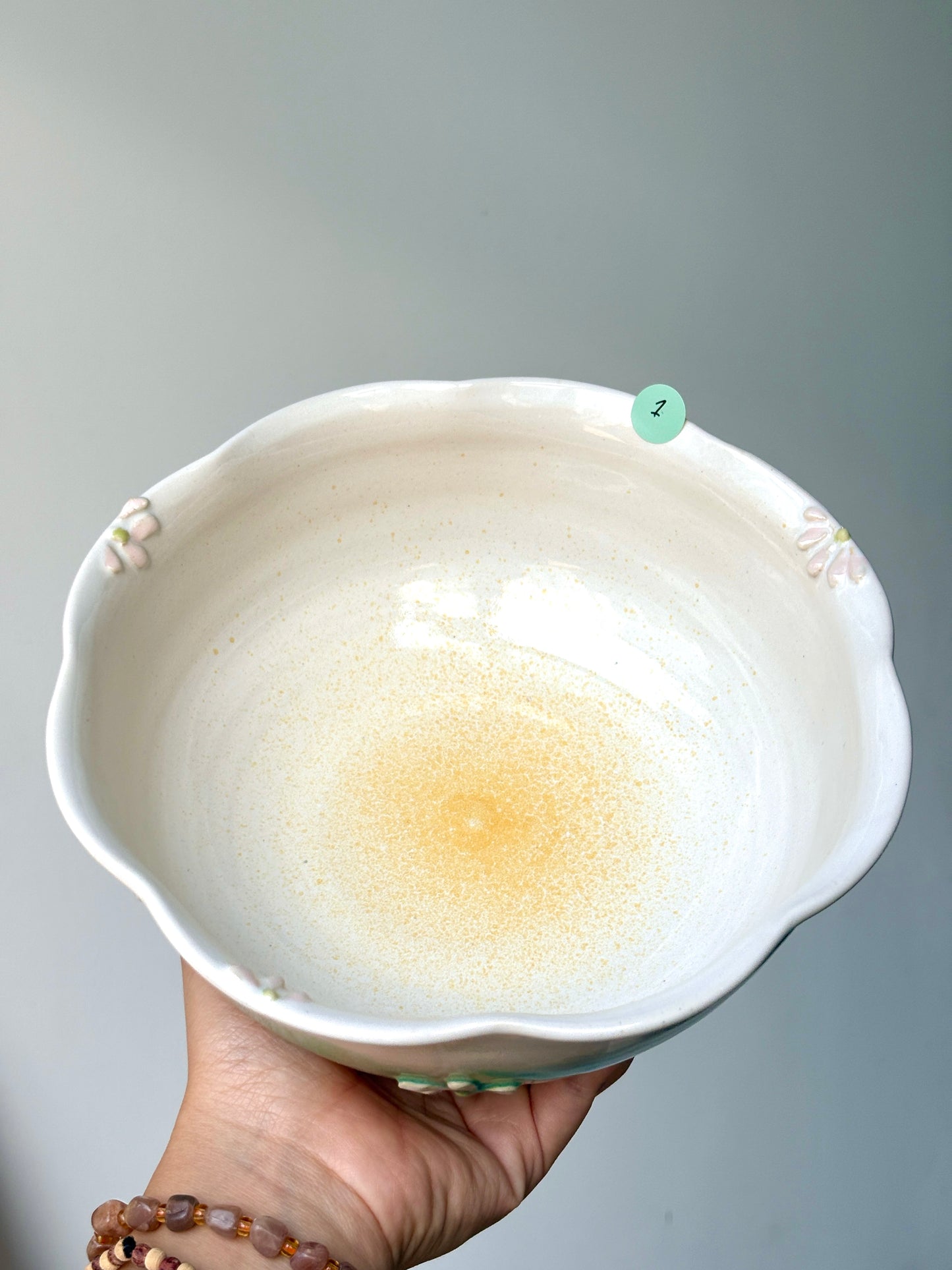 Bloom Dinner Bowl in Egg Yellow (1)