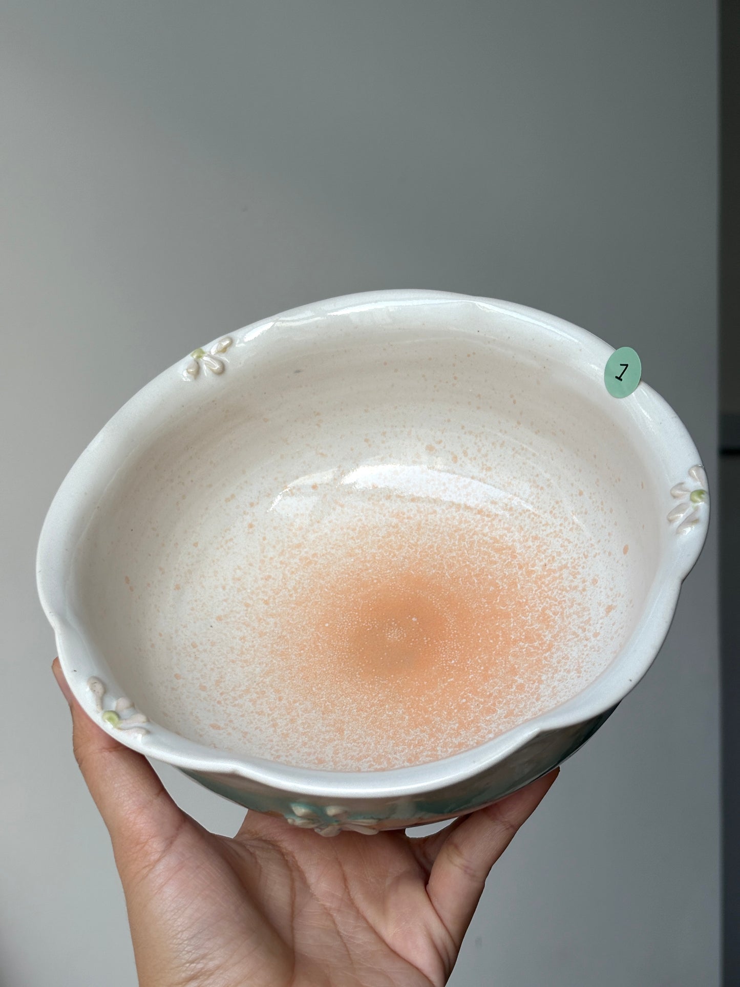 Bloom Dinner Bowl in Powder Blue (1)