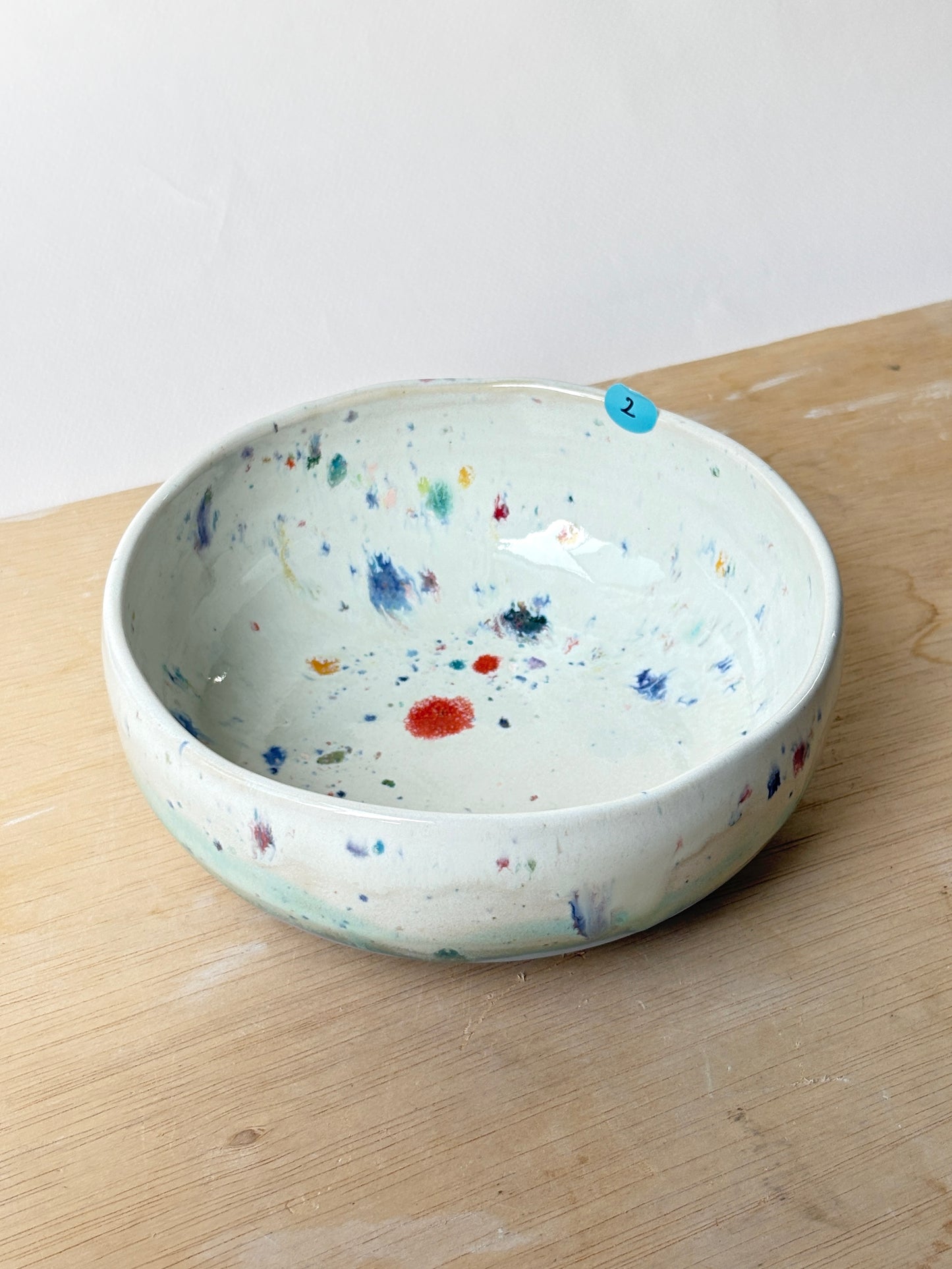 Normie Dinner Bowl in Confetti Blue (2)