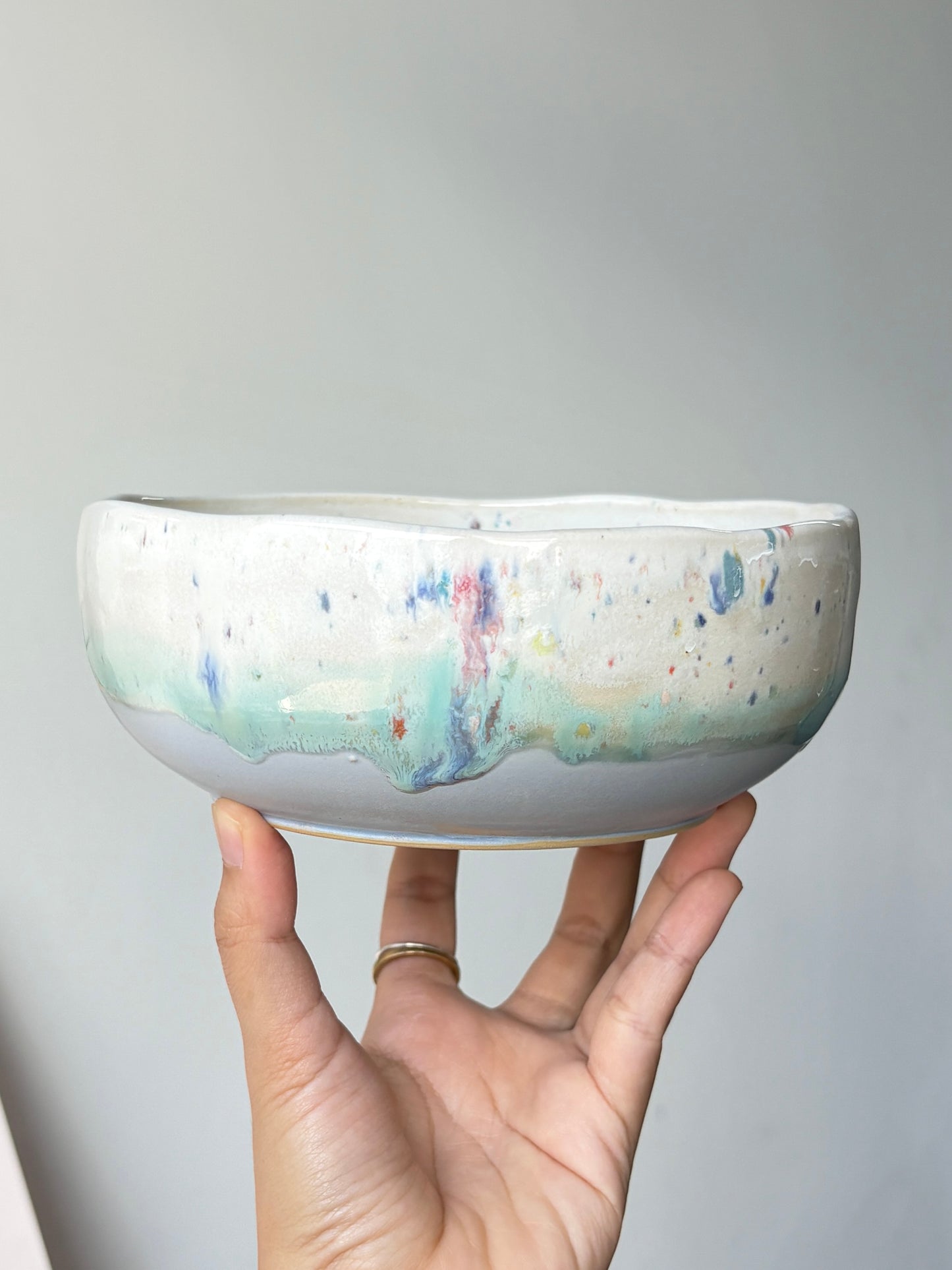 Normie Dinner Bowl in Confetti Blue (2)