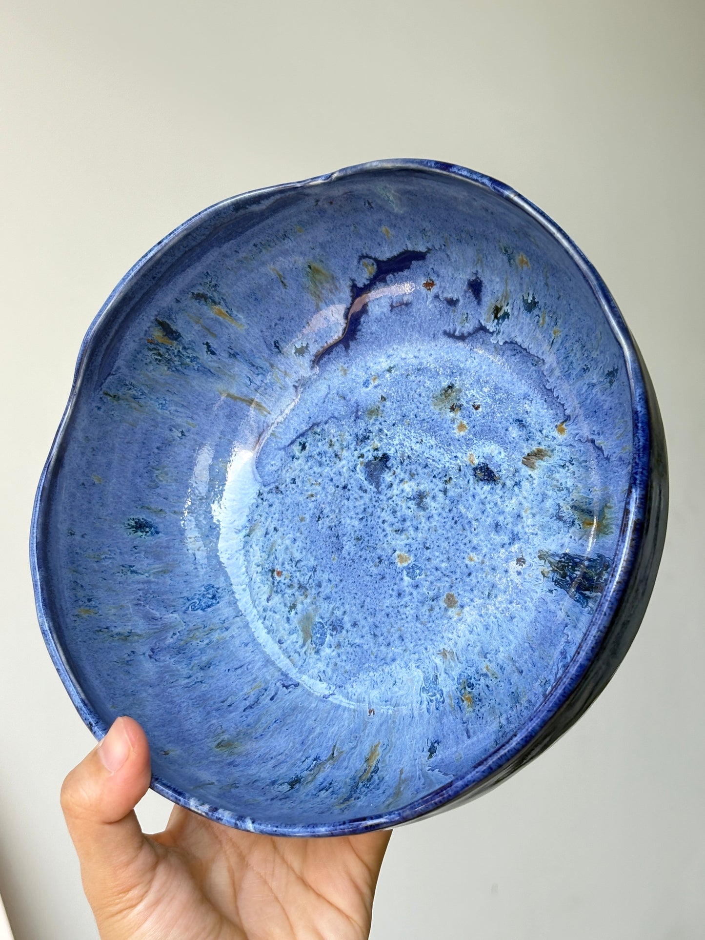 Normie Dinner Bowl In Blue Earth