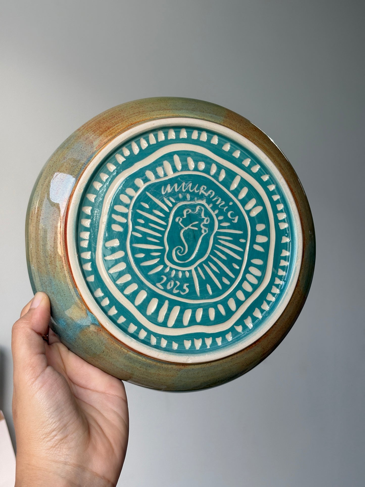 Normie Plate in Green Lakes