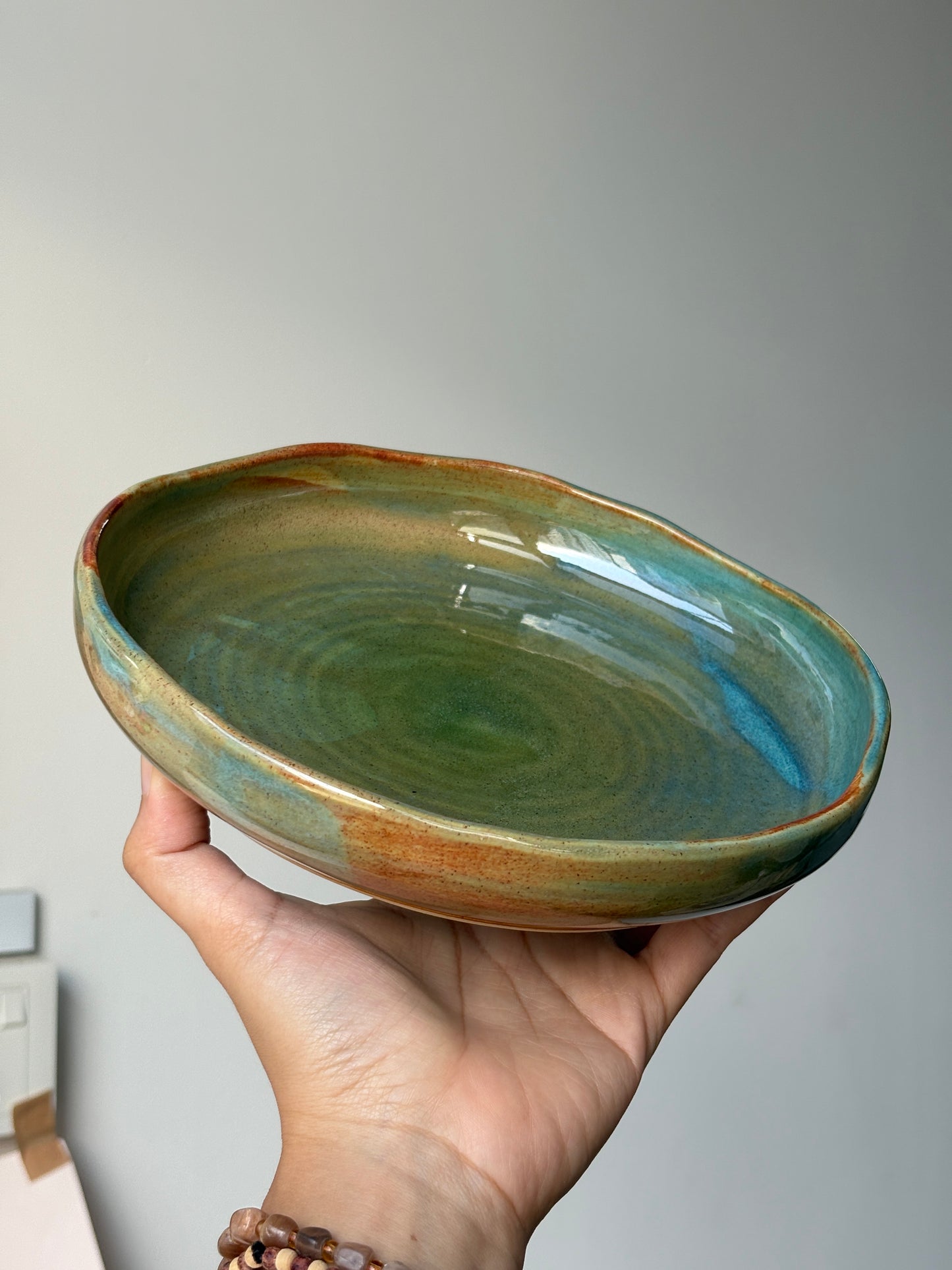 Normie Plate in Green Lakes