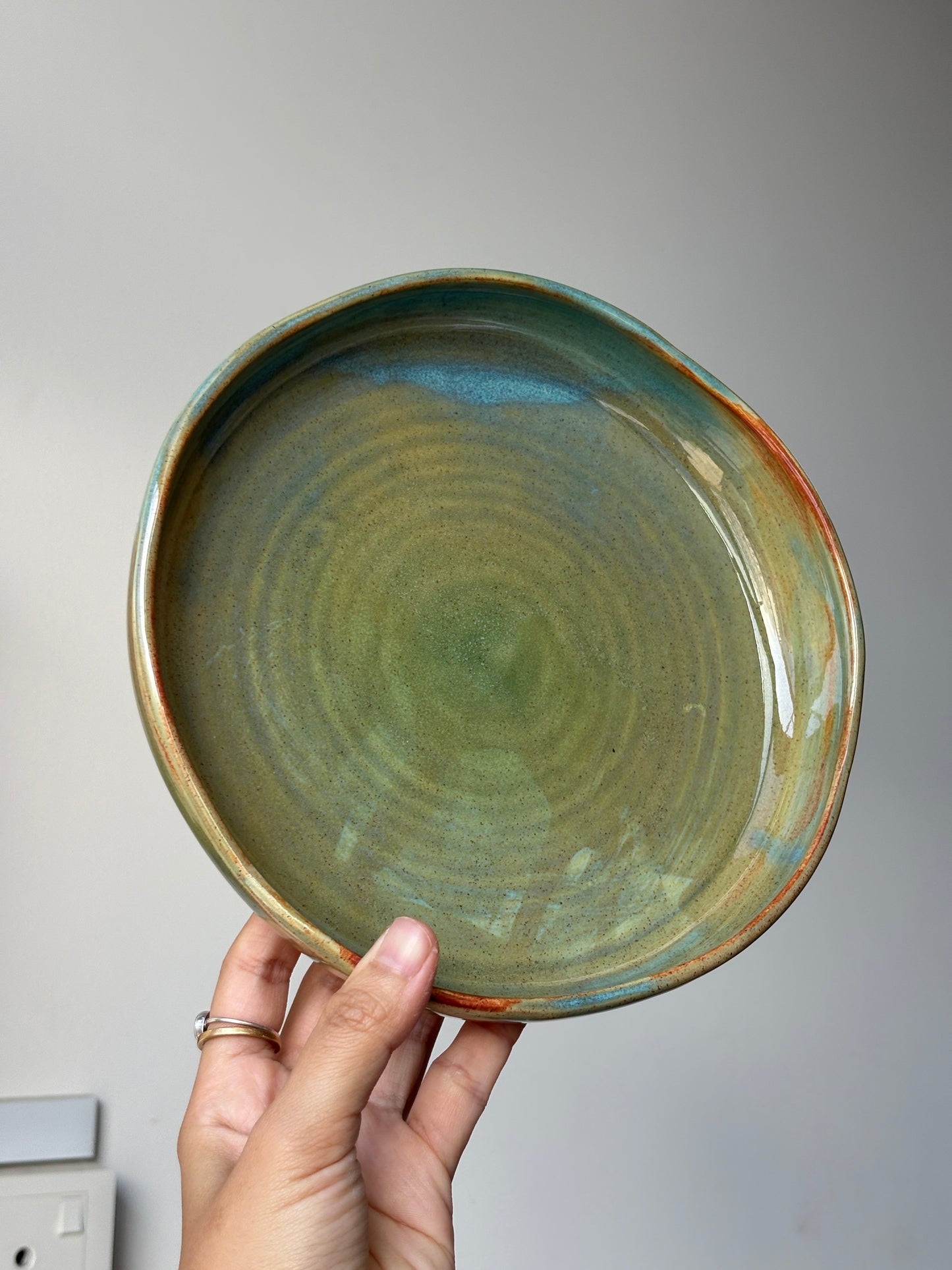 Normie Plate in Green Lakes