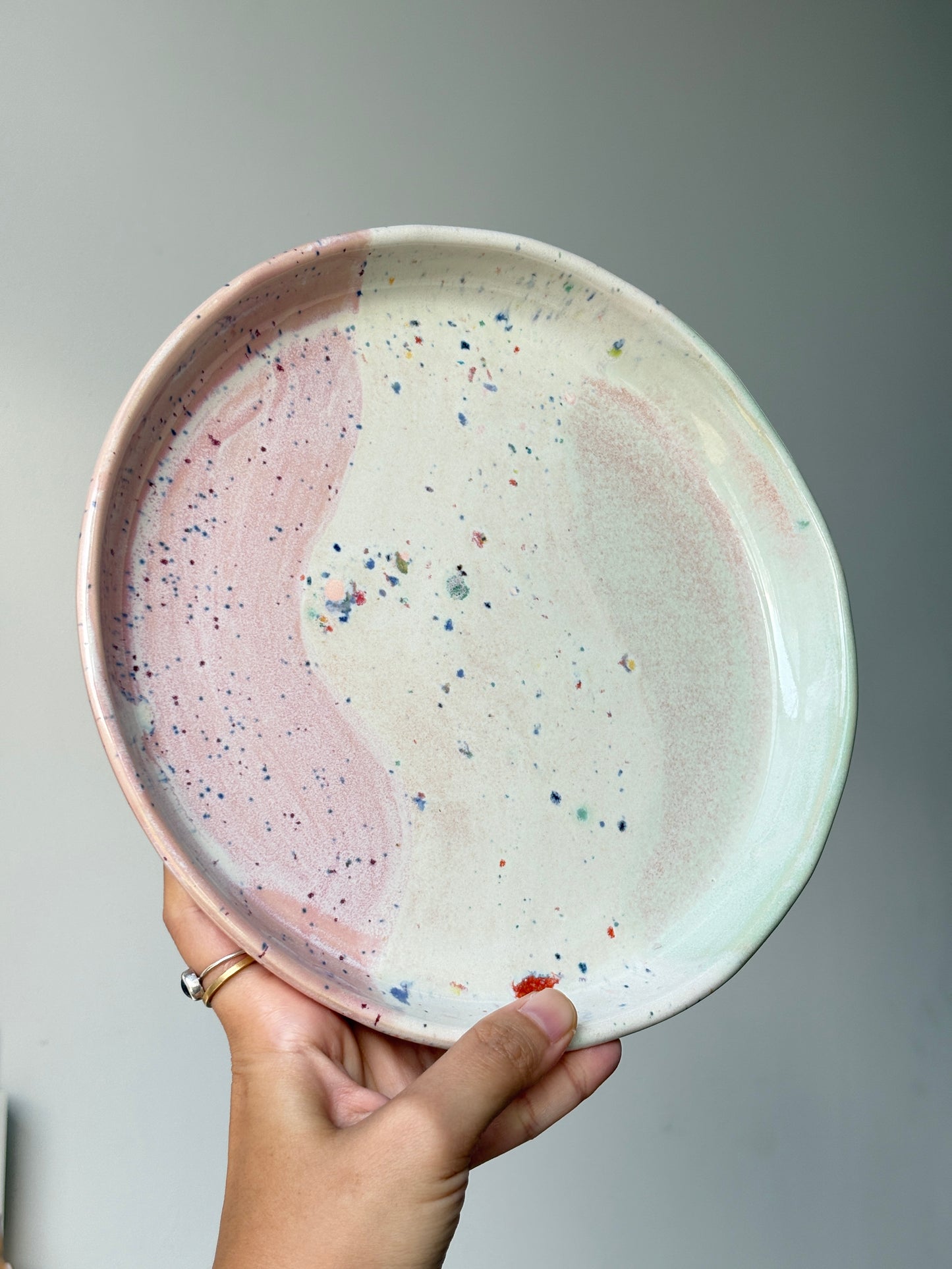 Normie Dinner Plate in Funfetti