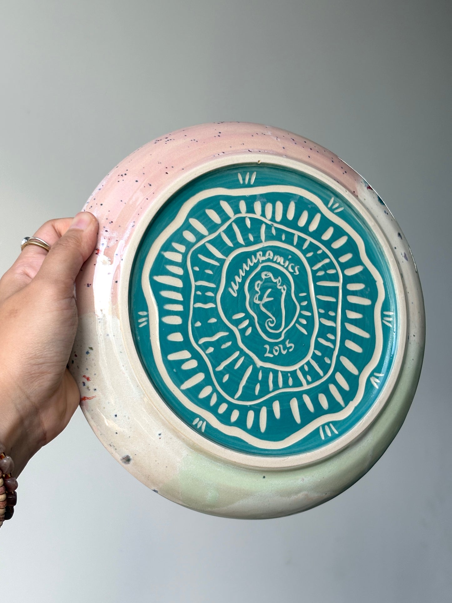 Normie Dinner Plate in Funfetti