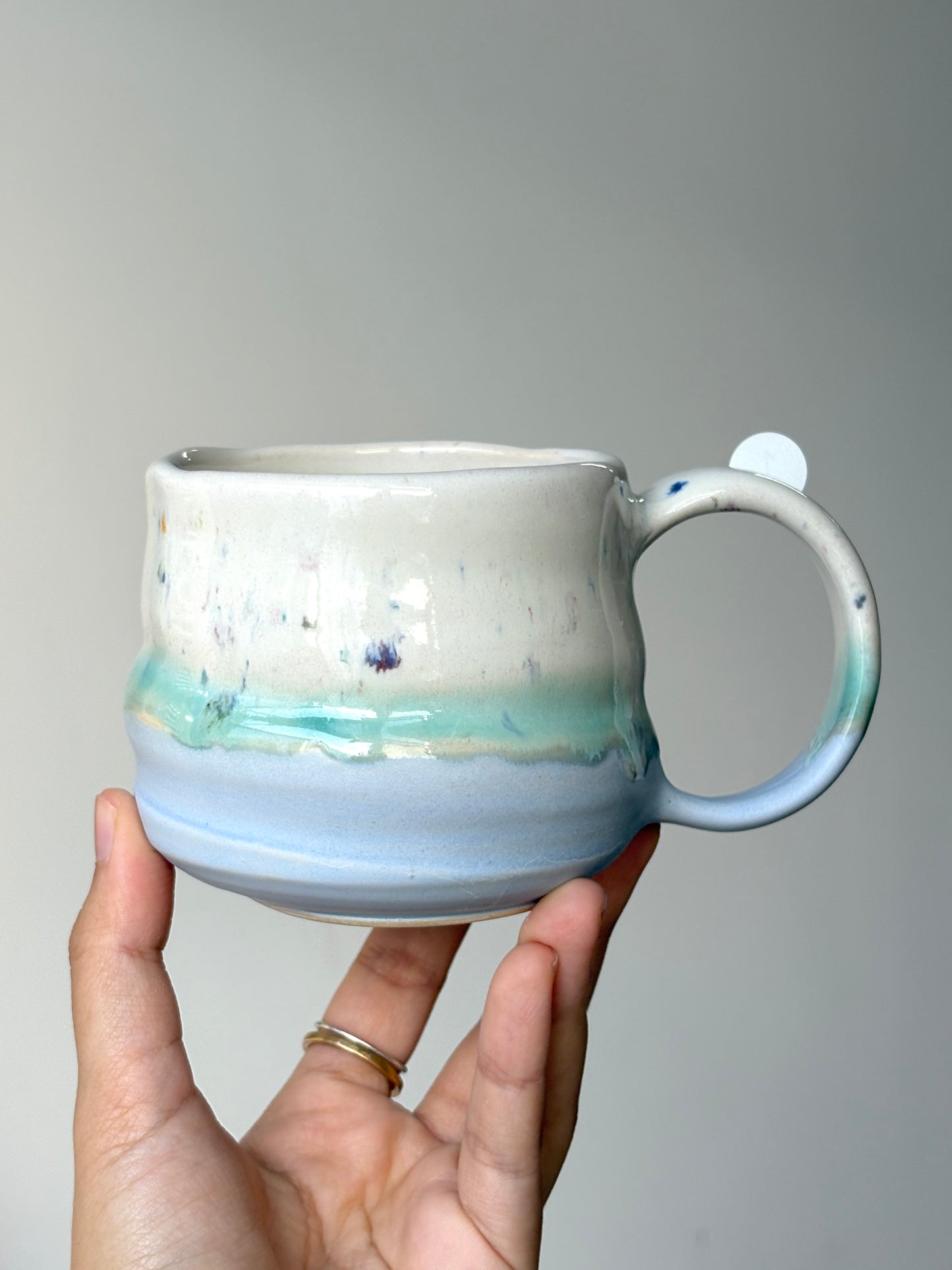 Confetti Blue normie Mug (1)