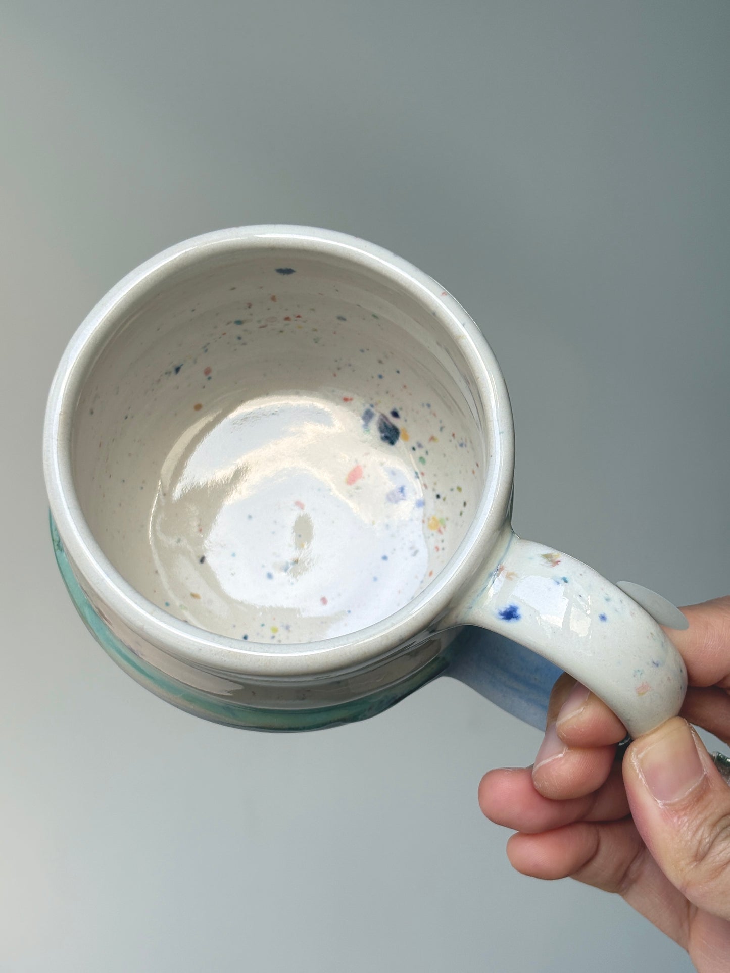 Confetti Blue normie Mug (1)