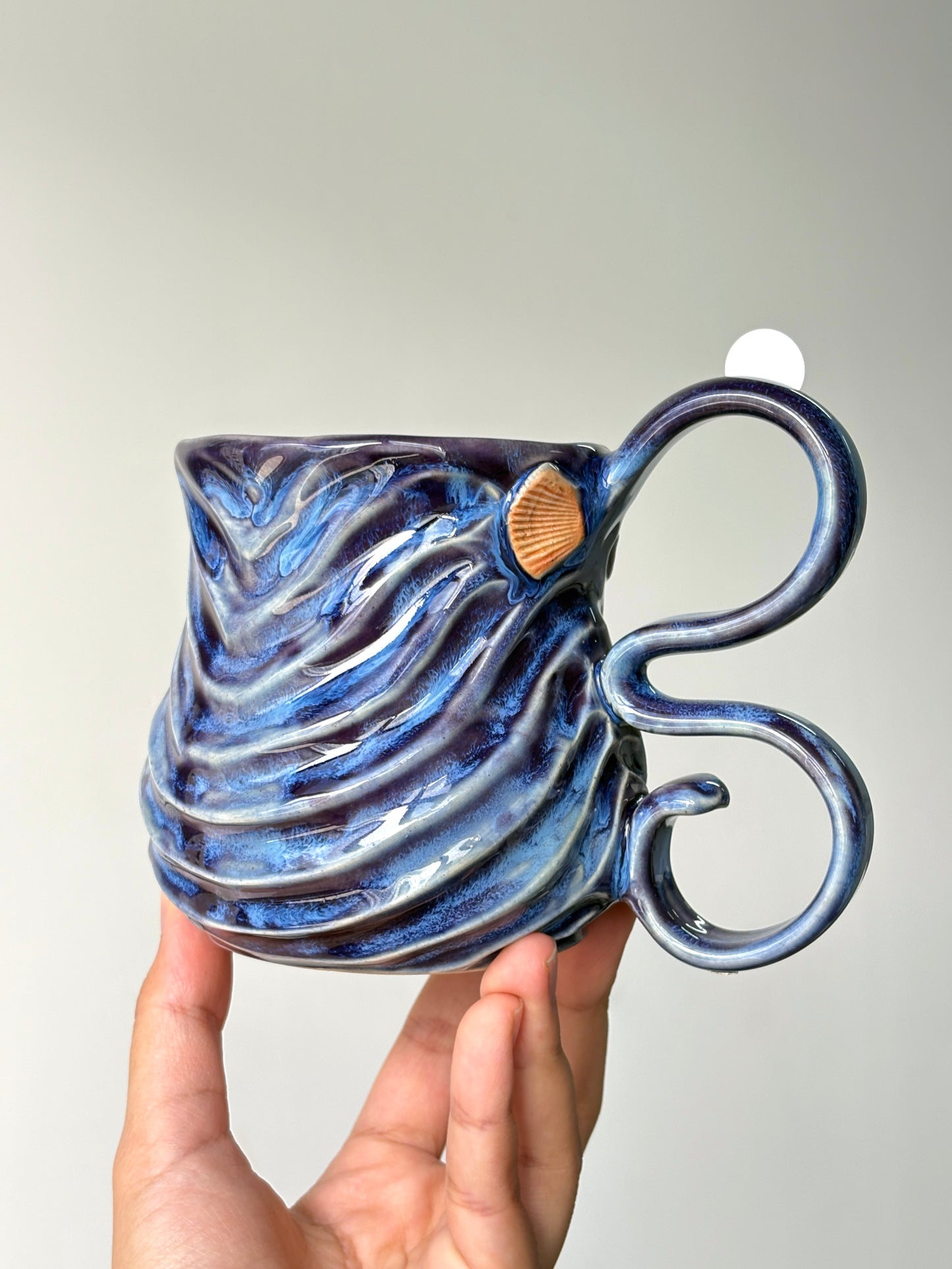 Diving Purple Seabed Mug (2)