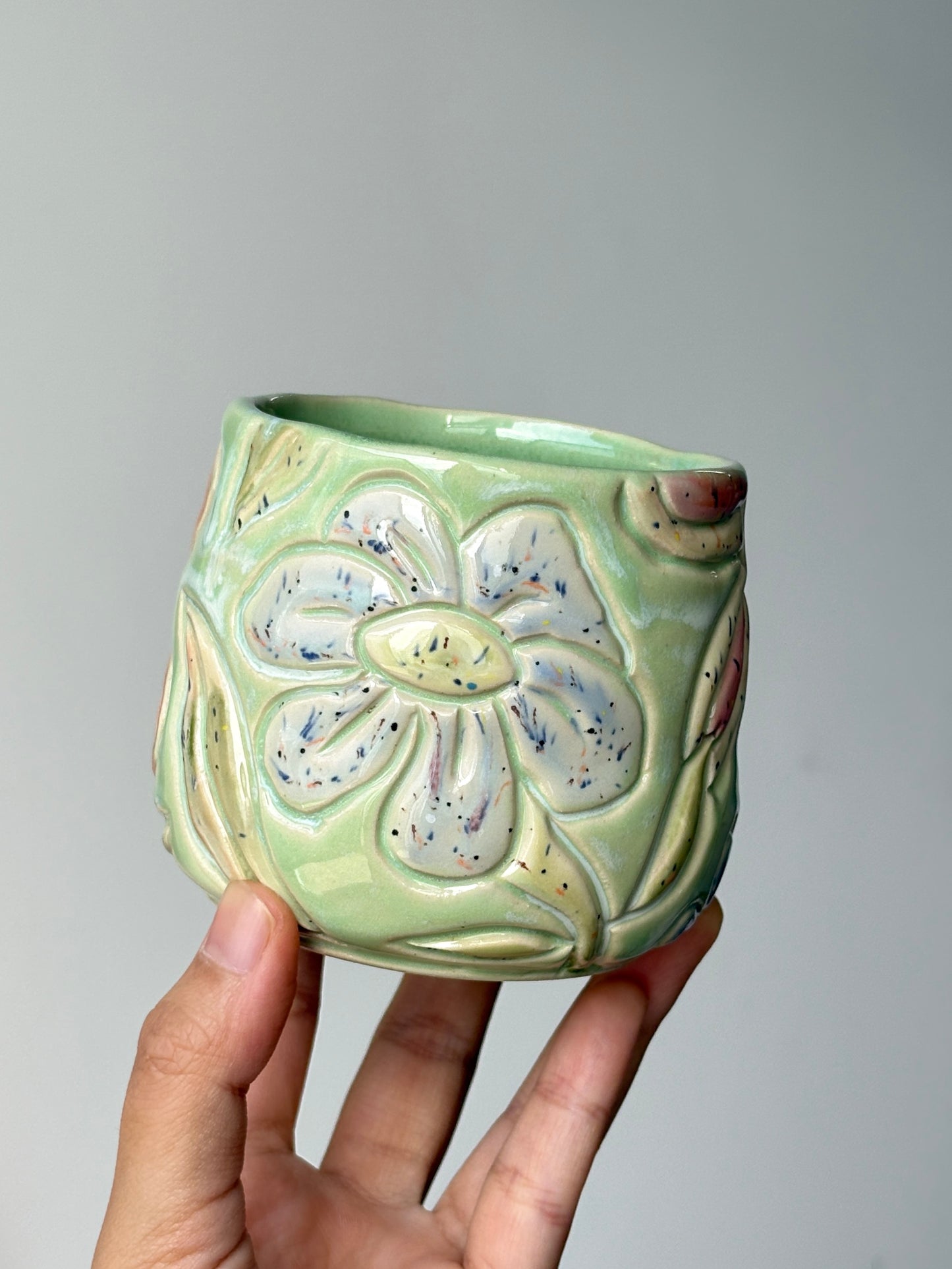 Bunga-Bunga in Mint Green