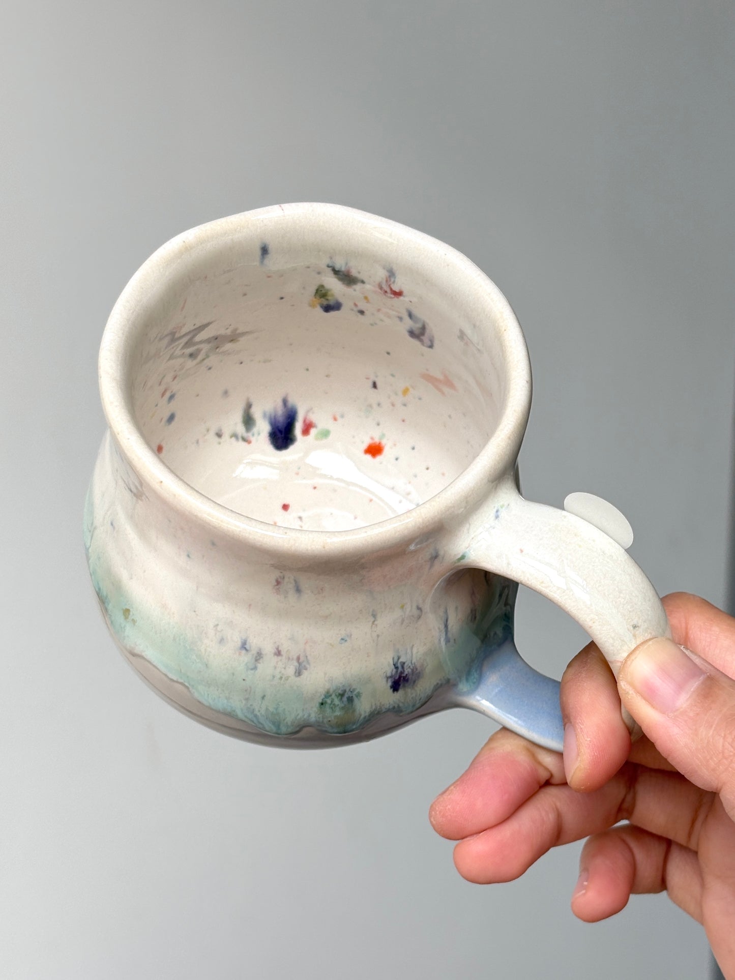Confetti Blue Normie Mug (2)