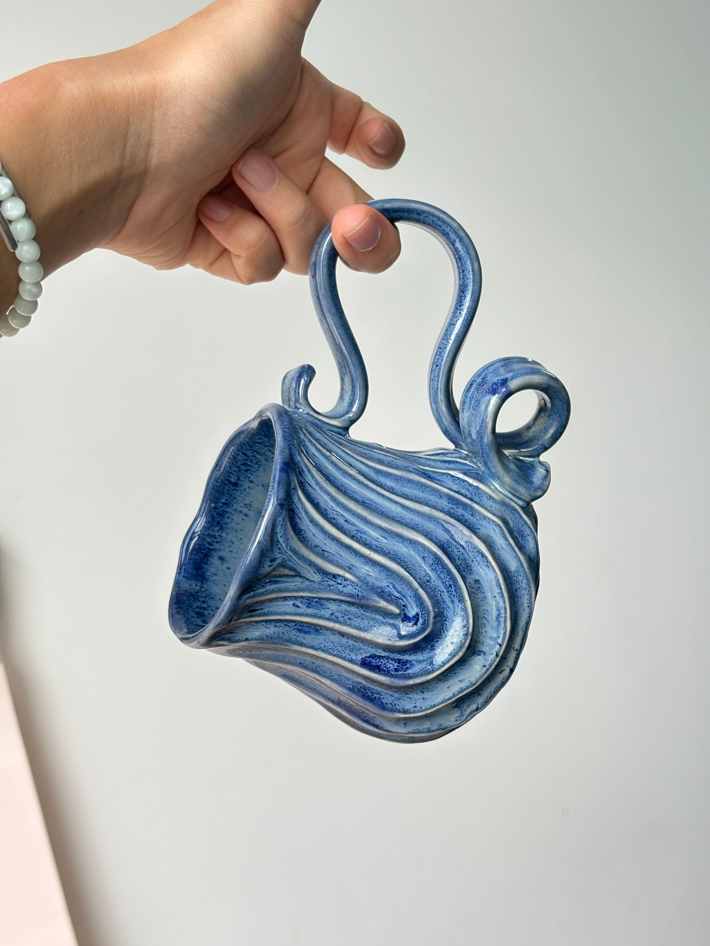 Medium Blue Seabed Mug