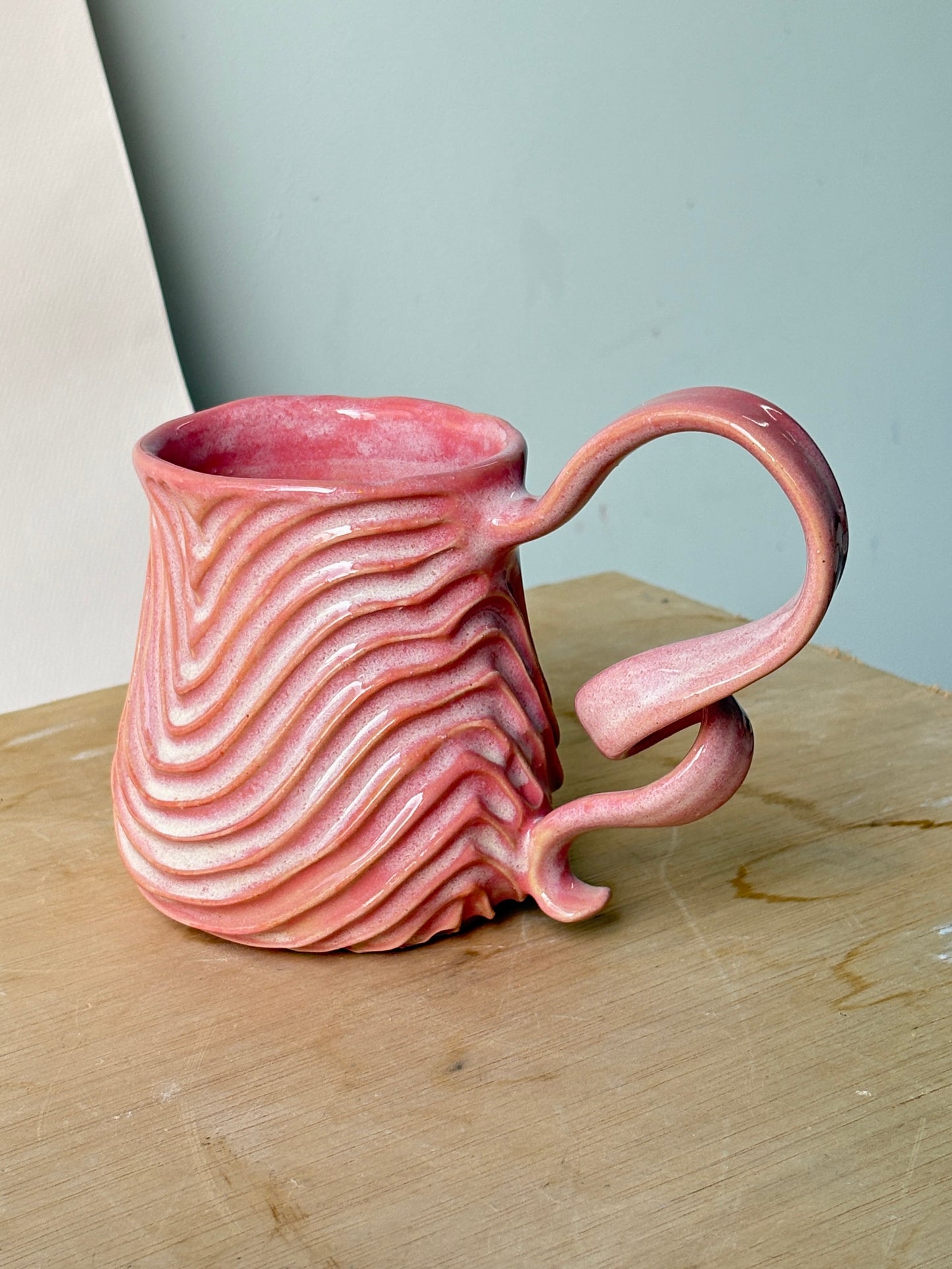 Shell Pink Seabed Mug