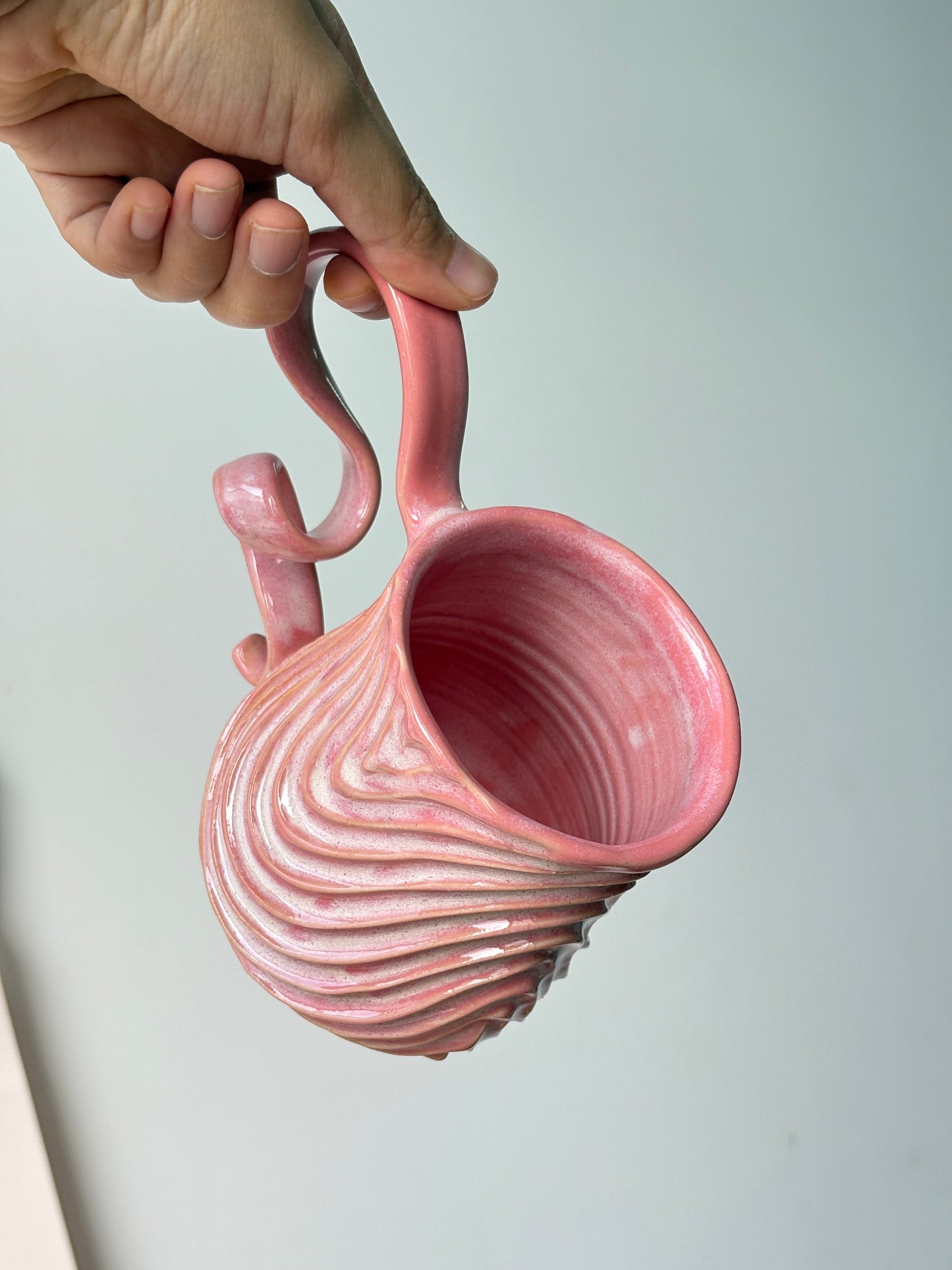 Shell Pink Seabed Mug