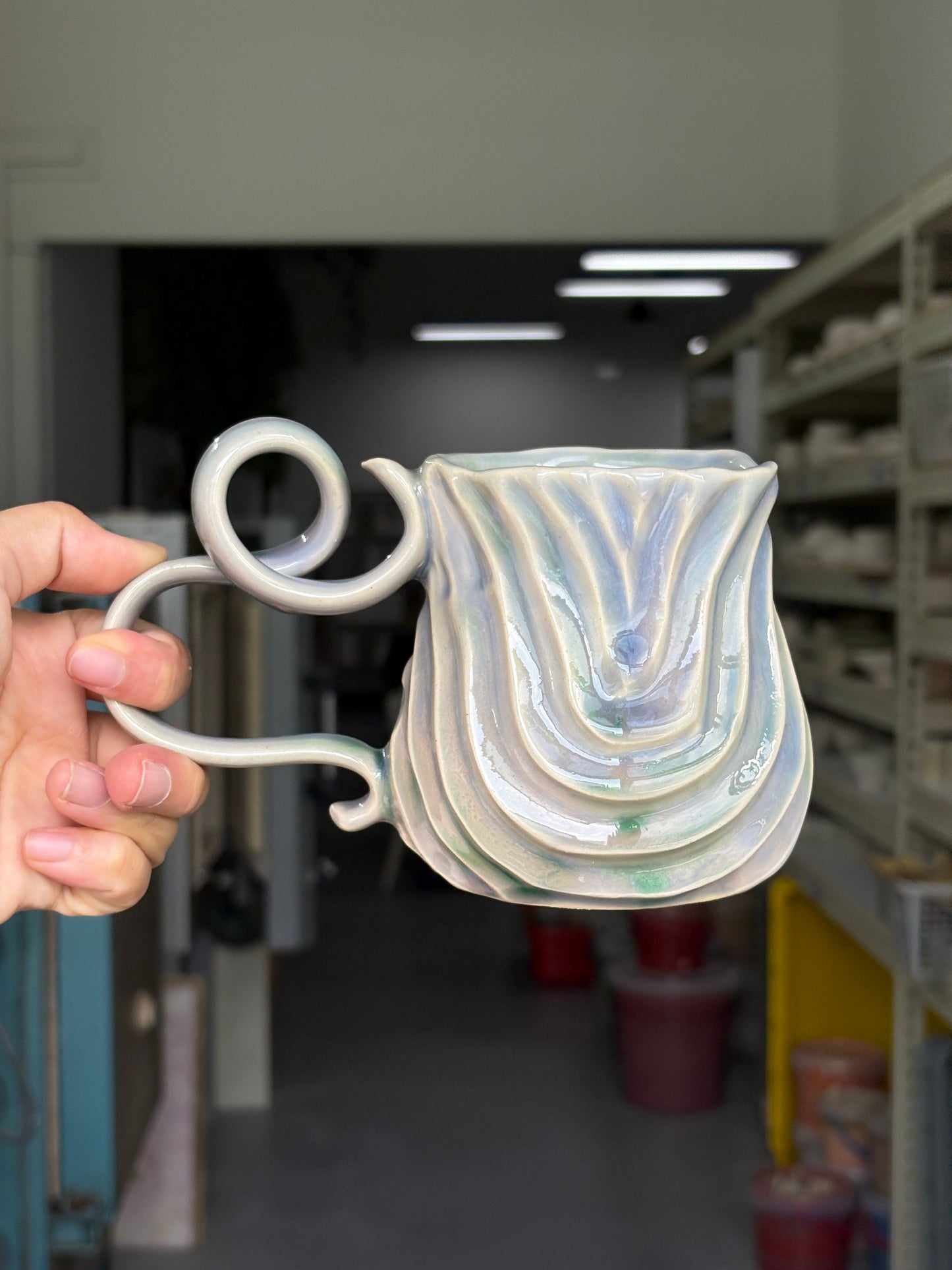Lavender Sea Seabed Mug
