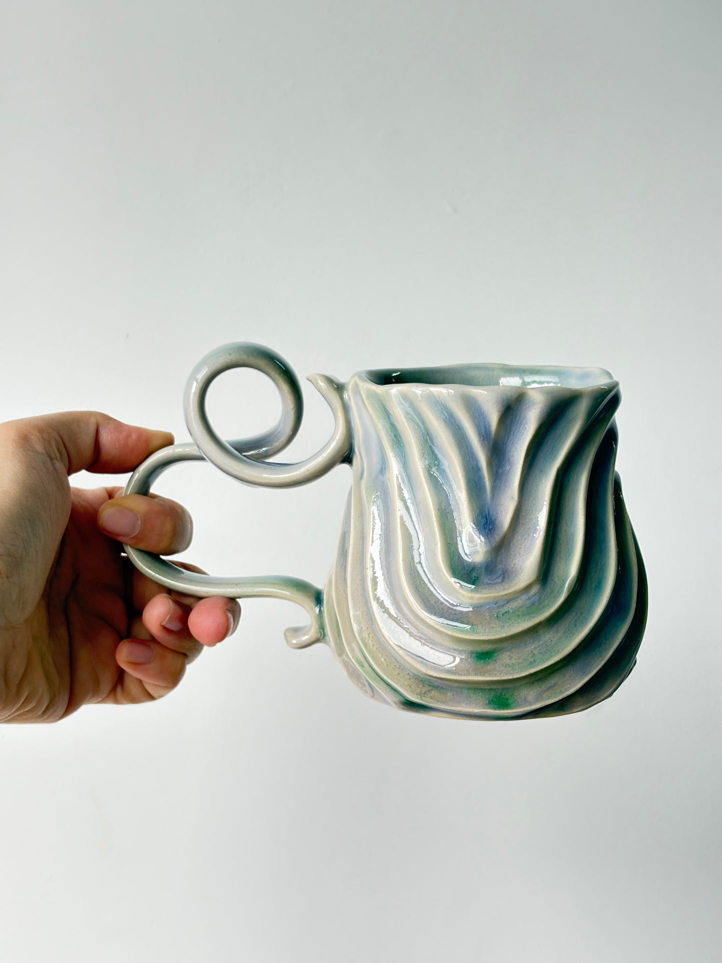 Lavender Sea Seabed Mug