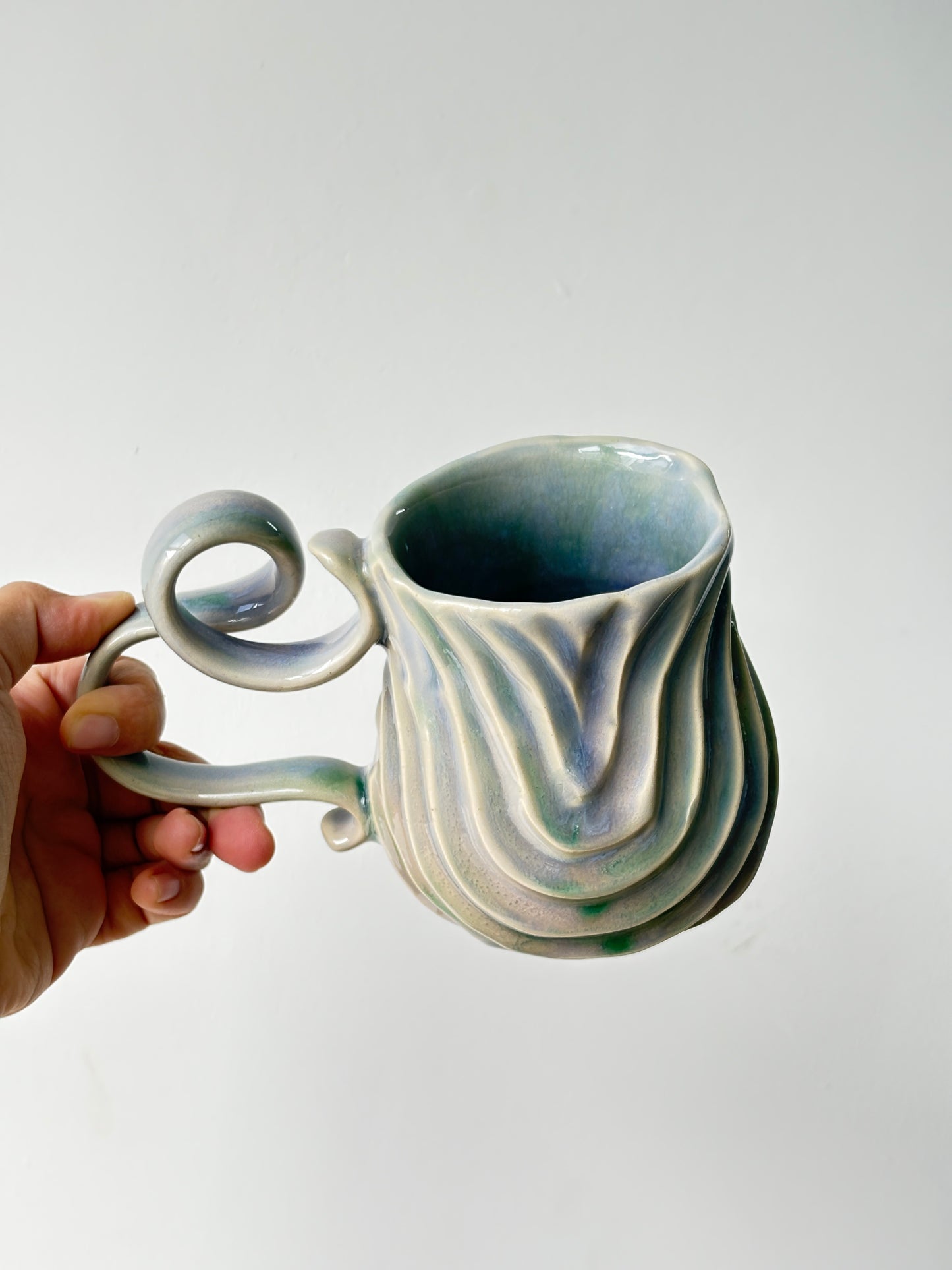 Lavender Sea Seabed Mug
