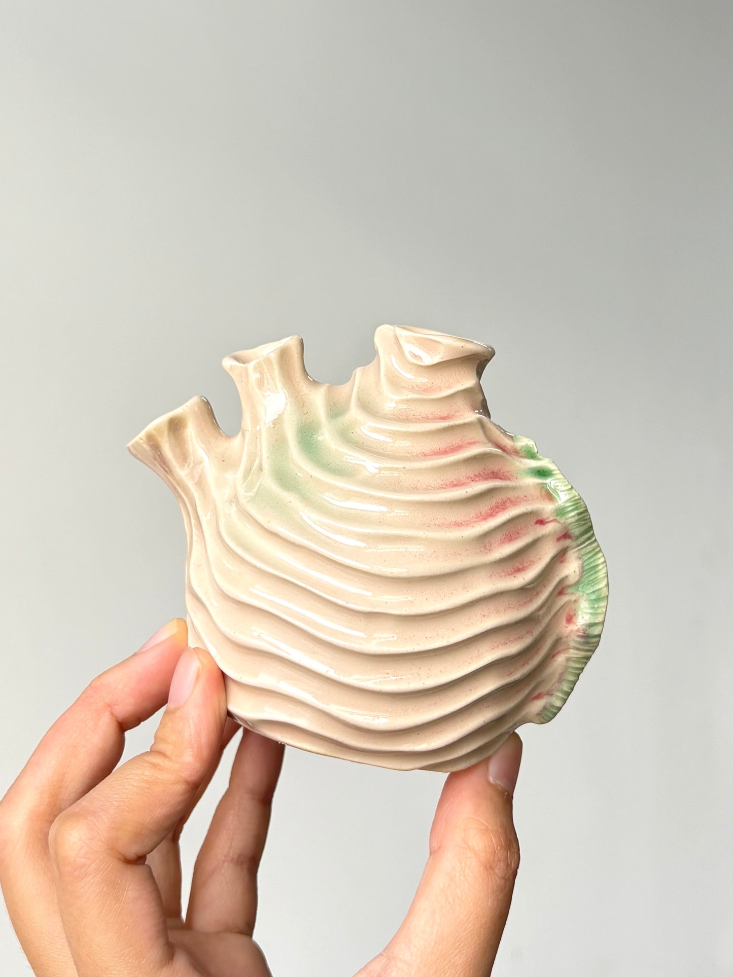 Seheart Mni bud Vase in Pink Petal