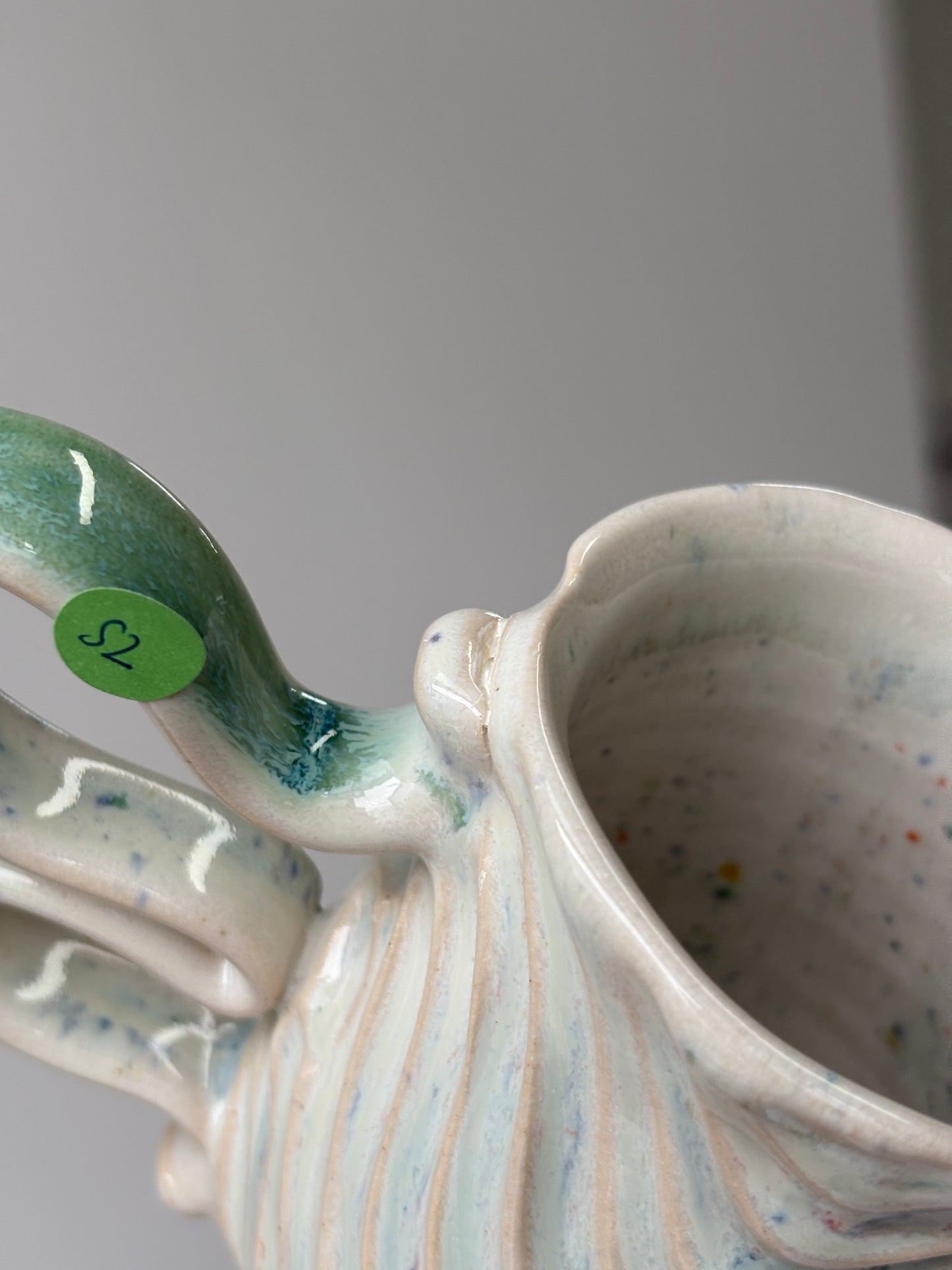 Seabed Mug Confetti white (S2)