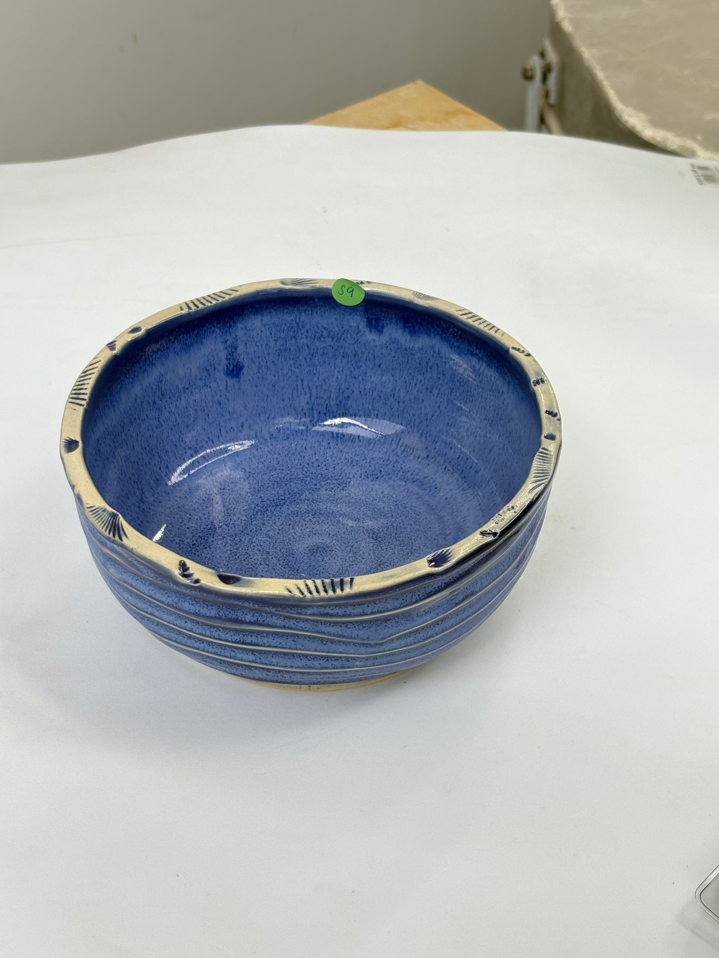 Seabed Bowl in Another Blue (S9)