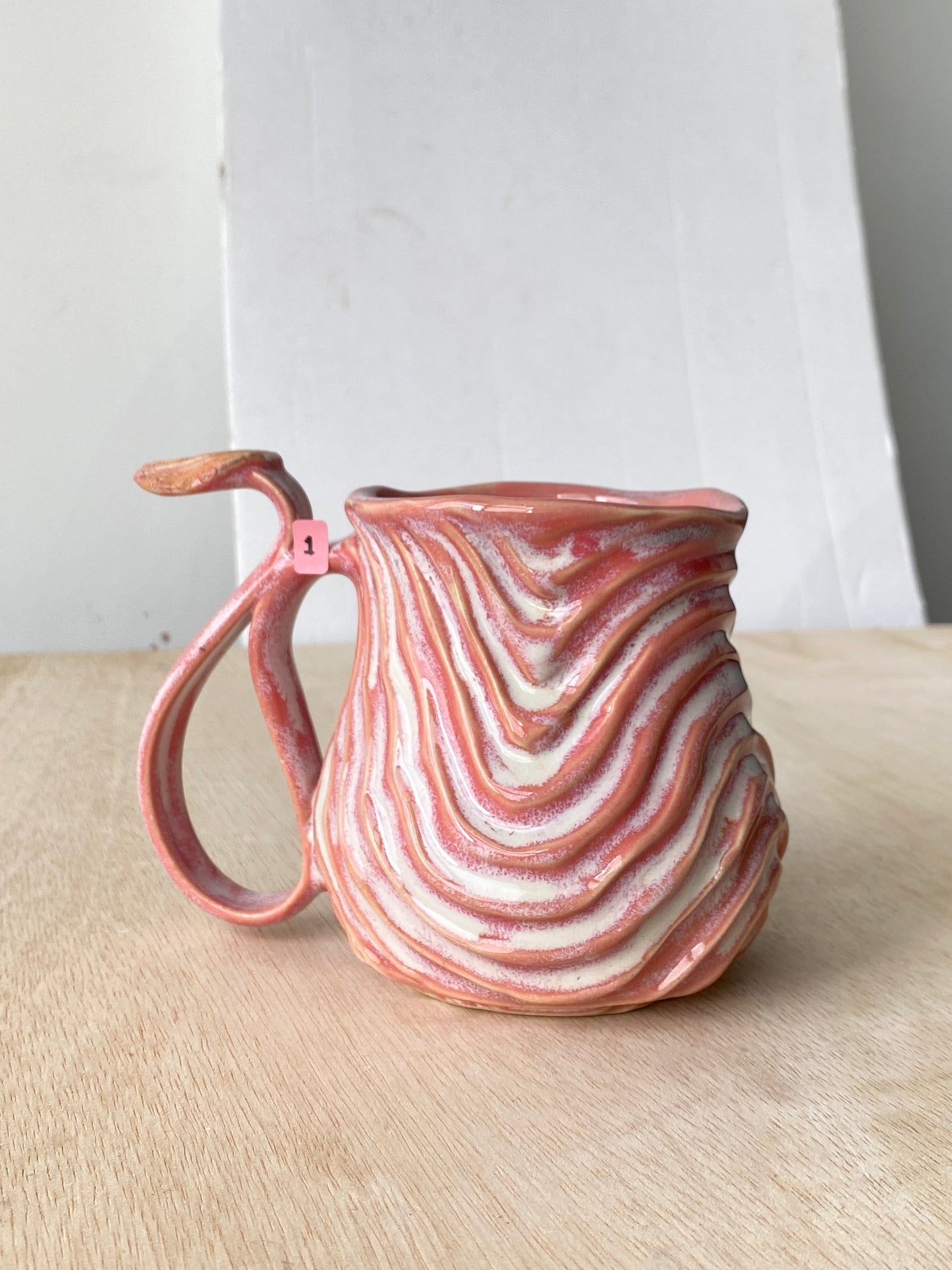 'Shell Pink' Rainbow Seabed Mug (1)