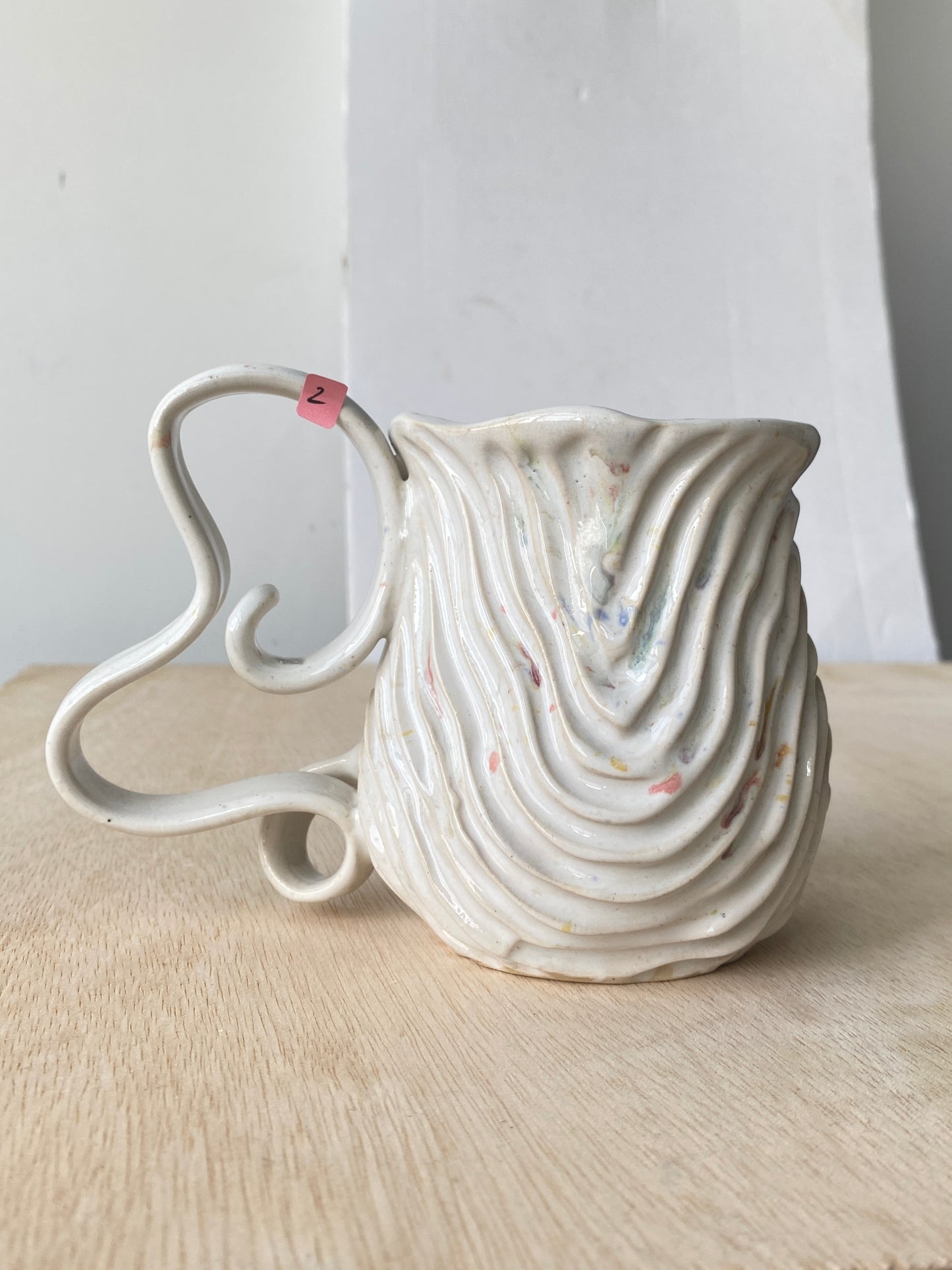 'Confetti White' Seabed Mug (2)