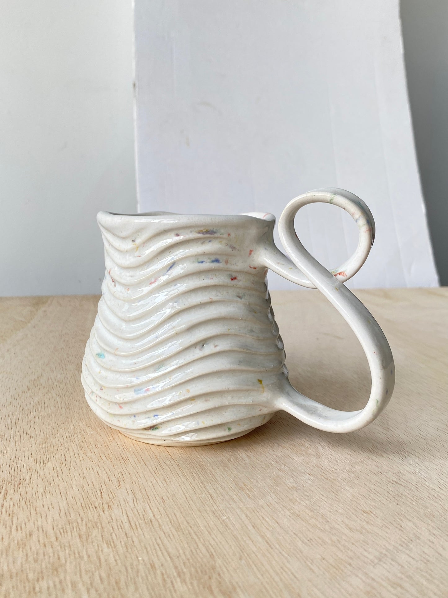 'Confetti White' Rainbow Seabed Mug (3)