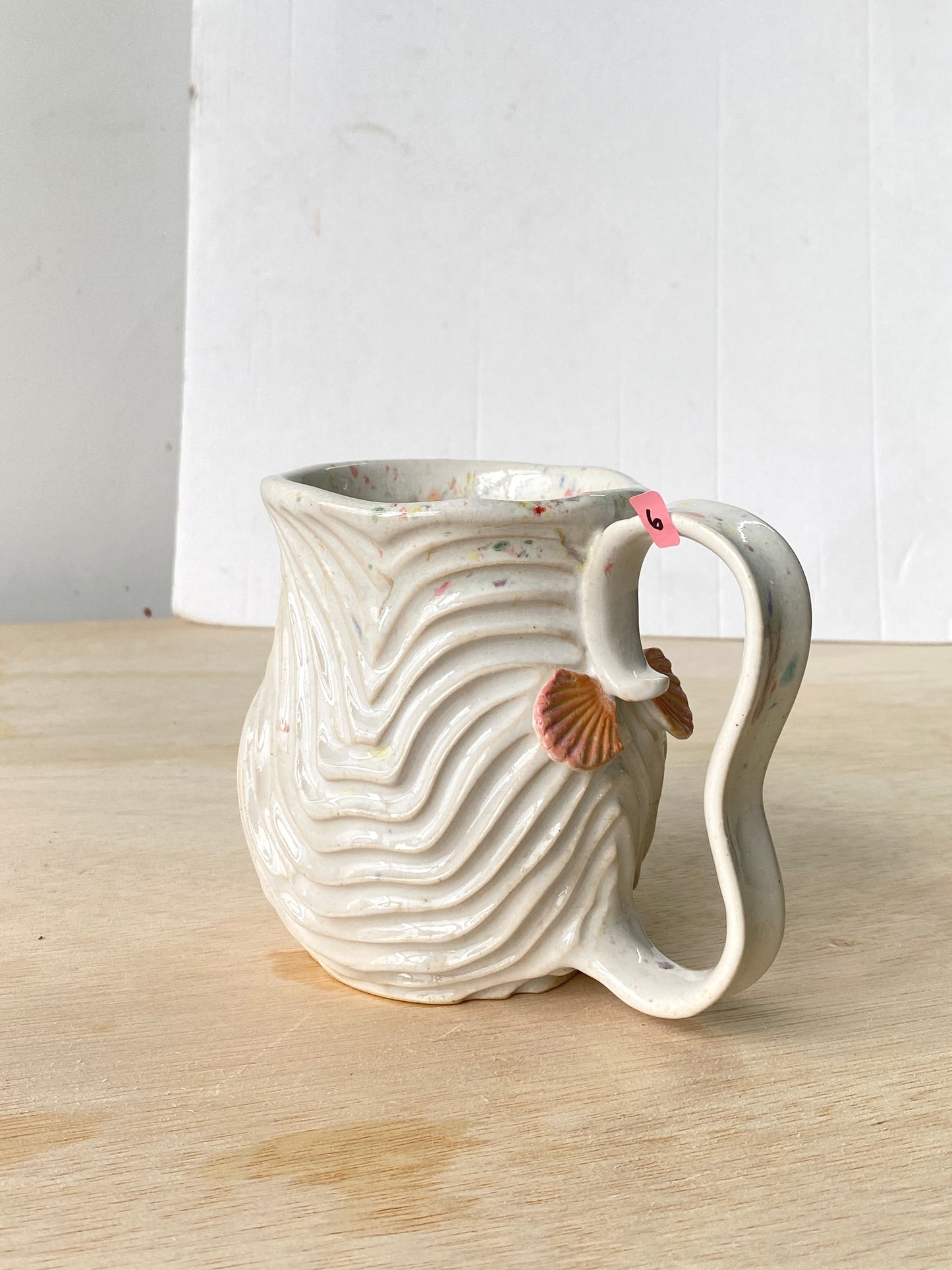'Confetti White' Seabed Mug (6)
