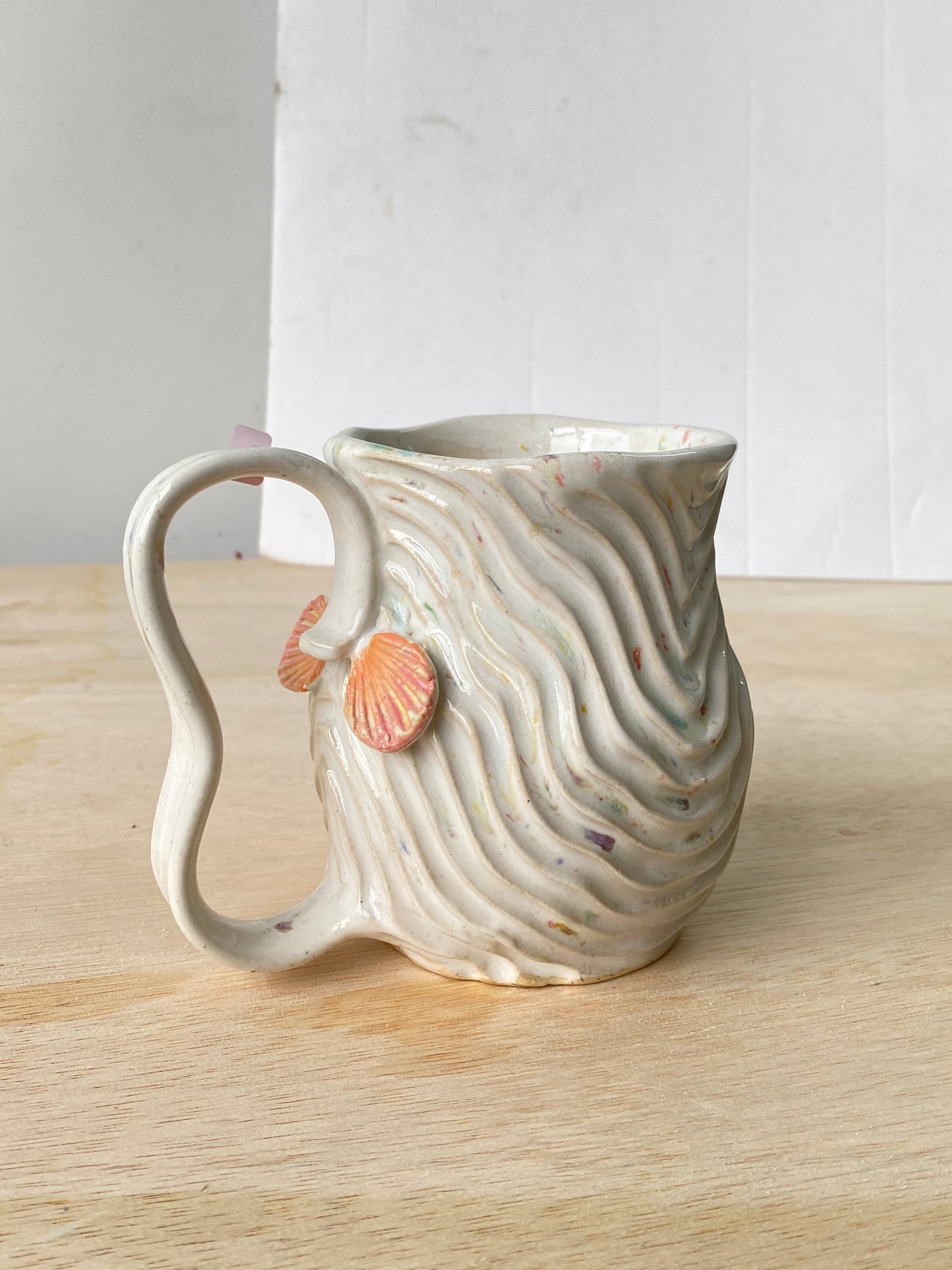 'Confetti White' Seabed Mug (6)
