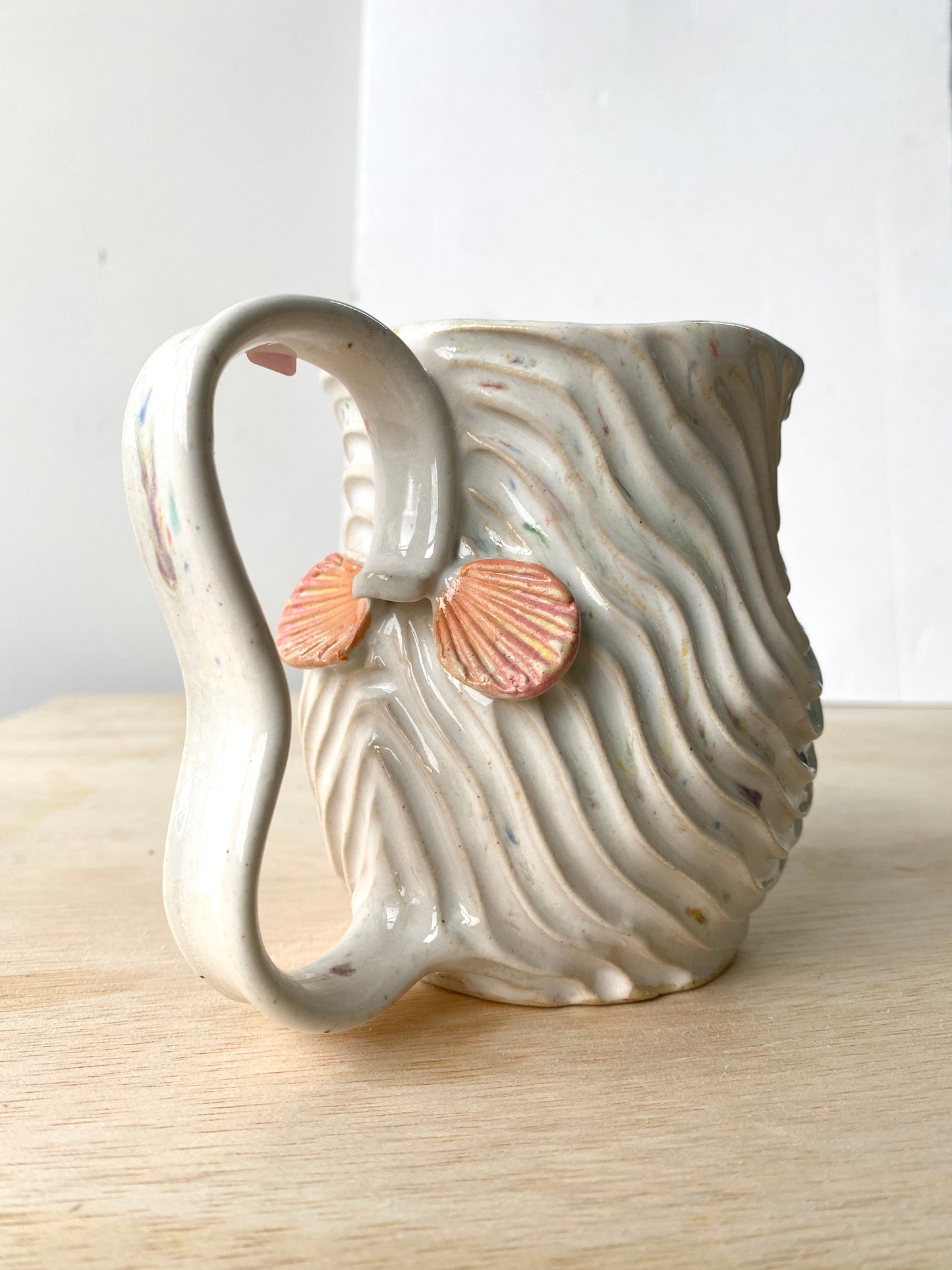 'Confetti White' Seabed Mug (6)
