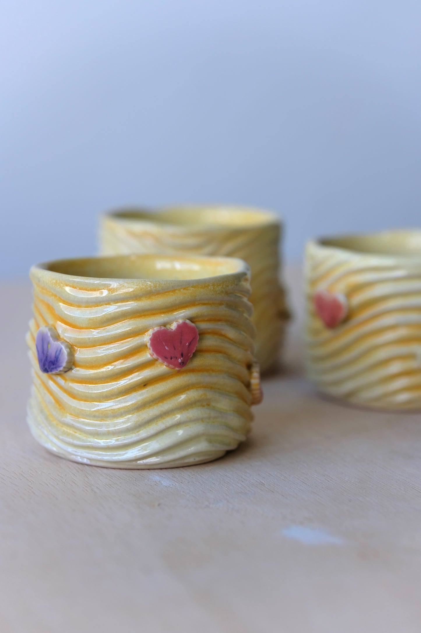 Gumdrop Hearts on Sunny Seabed Sipcups
