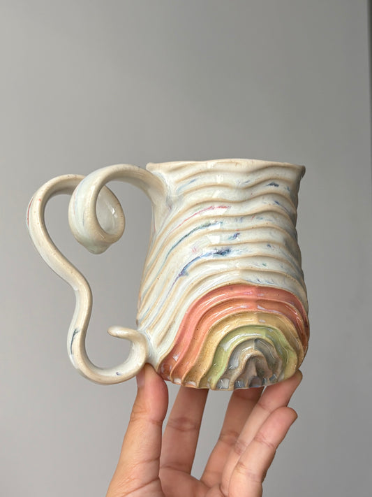 Confetti Rainbow-Seabed Mug