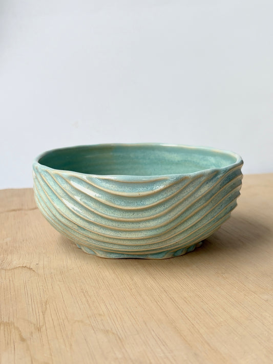 Soft Blue- Seabed Bowl