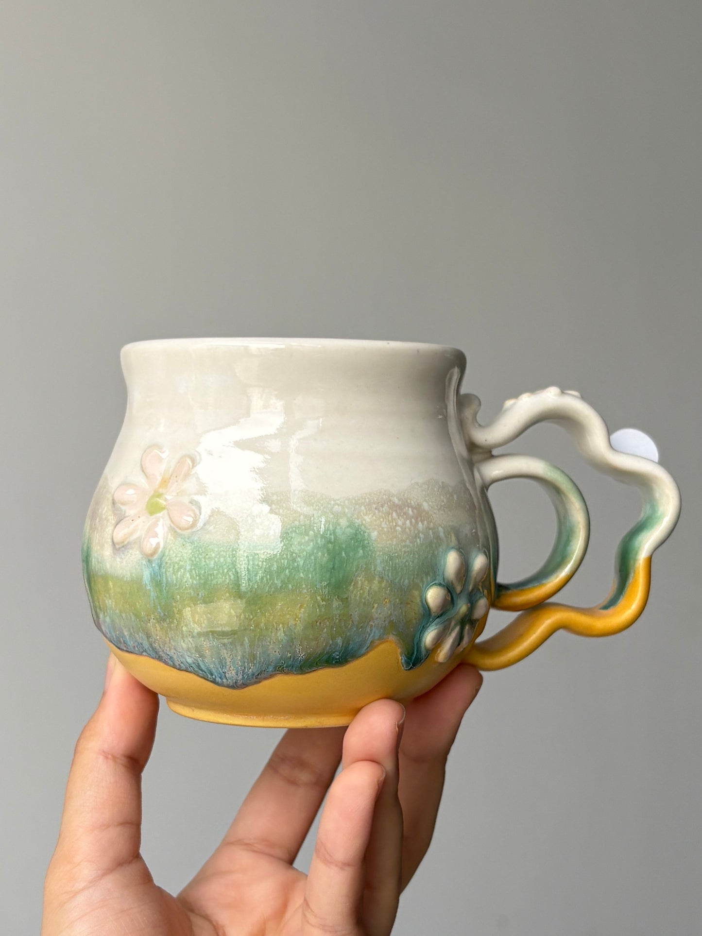 Daisy White- Bloom Mug (2)