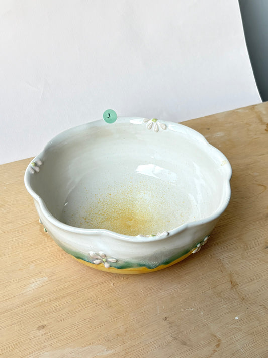 Bloom Dinner Bowl in Egg Yellow (2)