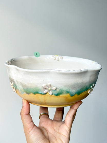 Bloom Dinner Bowl in Egg Yellow (2)