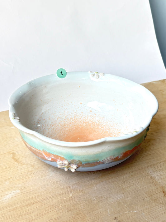 Bloom Dinner Bowl in Powder Blue (1)