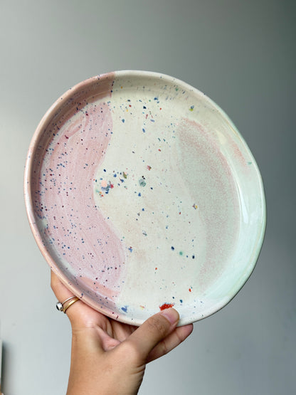 Normie Dinner Plate in Funfetti