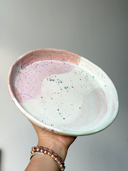 Normie Dinner Plate in Funfetti