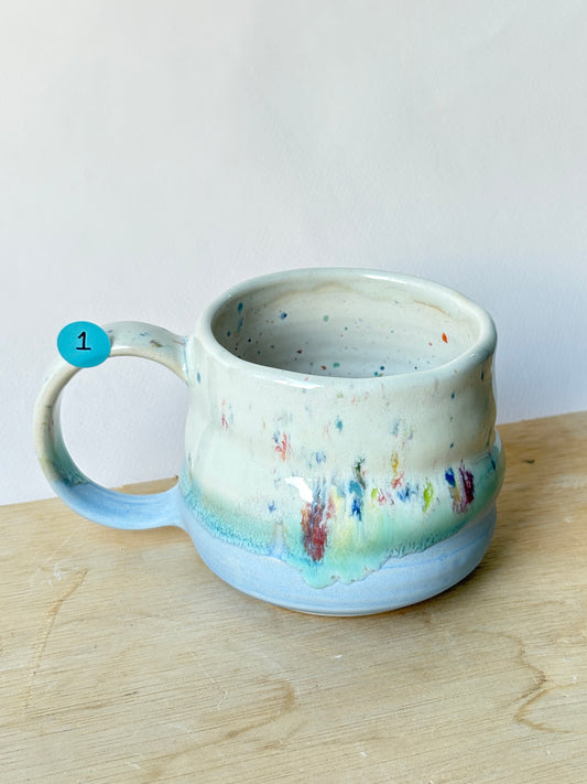 Confetti Blue normie Mug (1)
