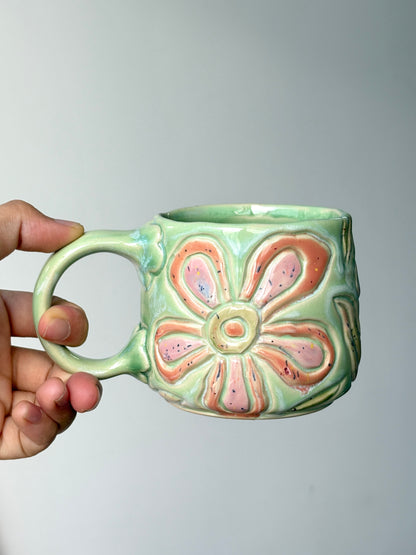 Bunga-Bunga in Mint Green