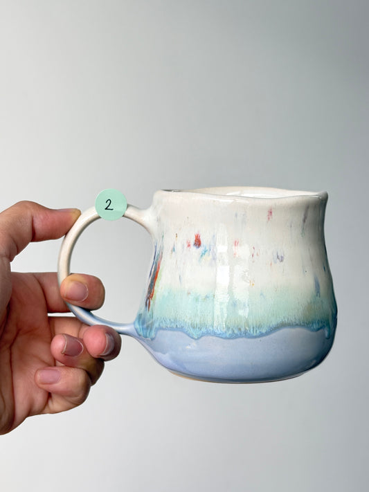 Confetti Blue Normie Mug (2)