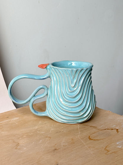 Crystal Blue Seabed Mug