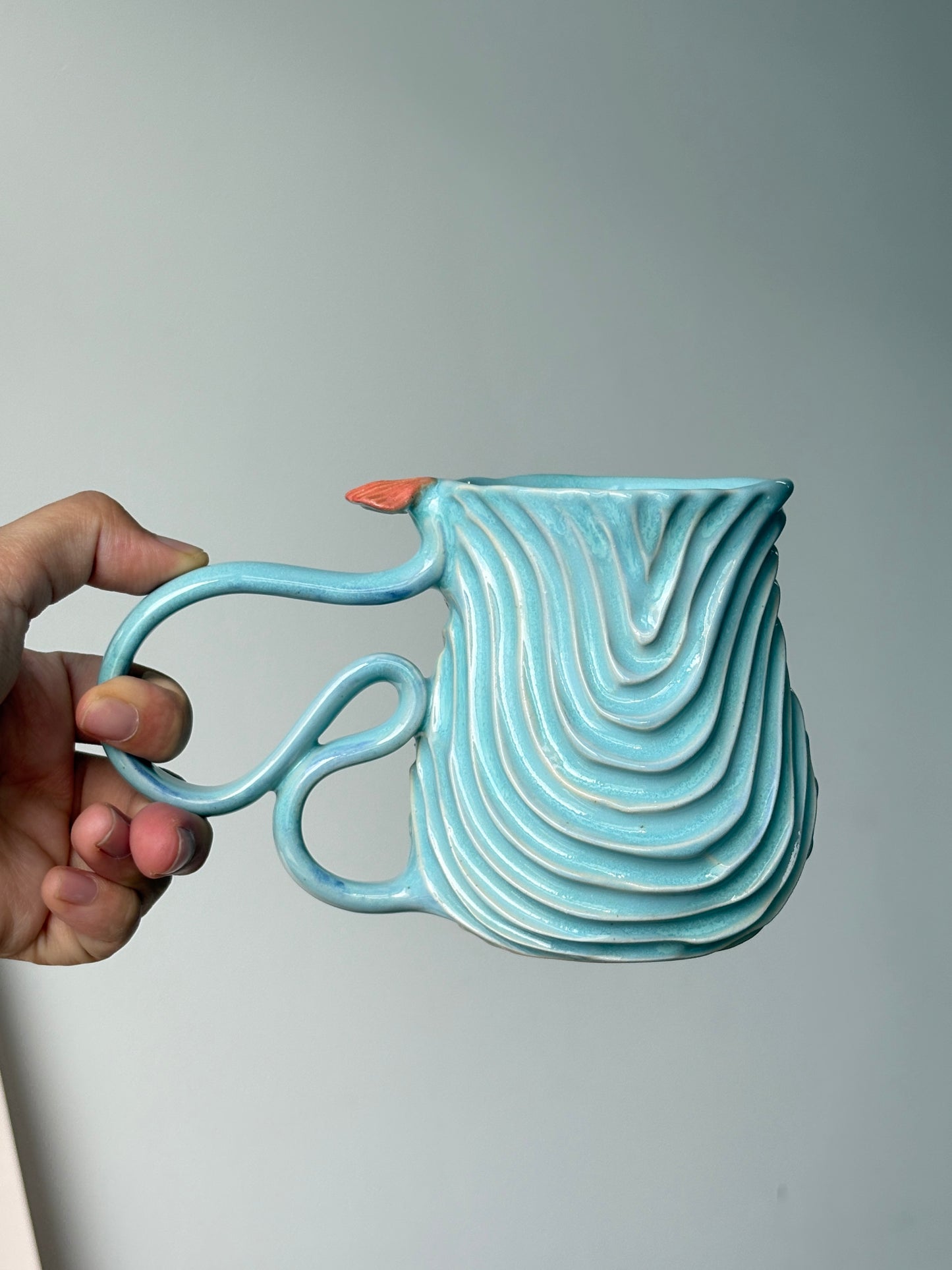 Crystal Blue Seabed Mug