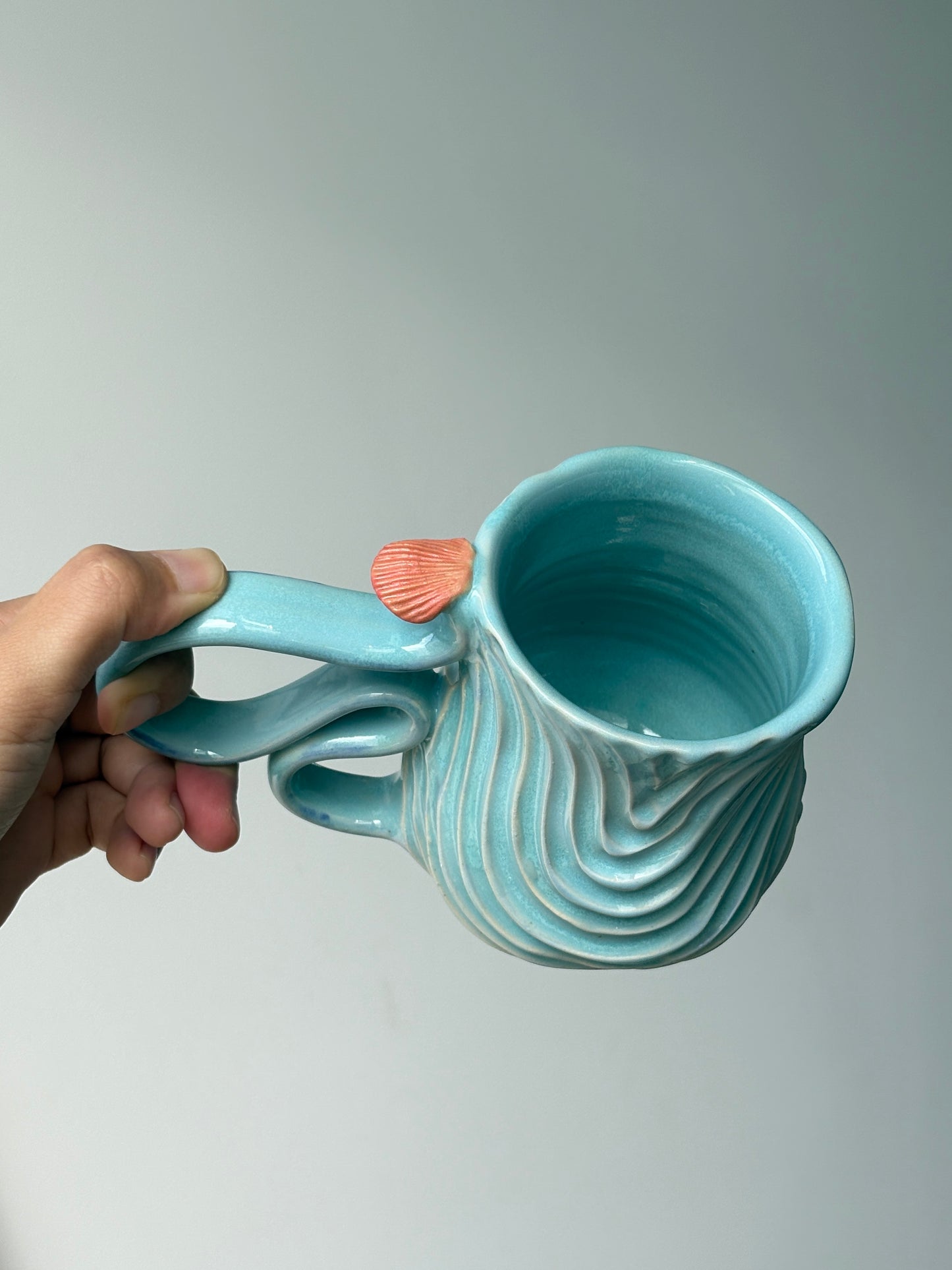 Crystal Blue Seabed Mug
