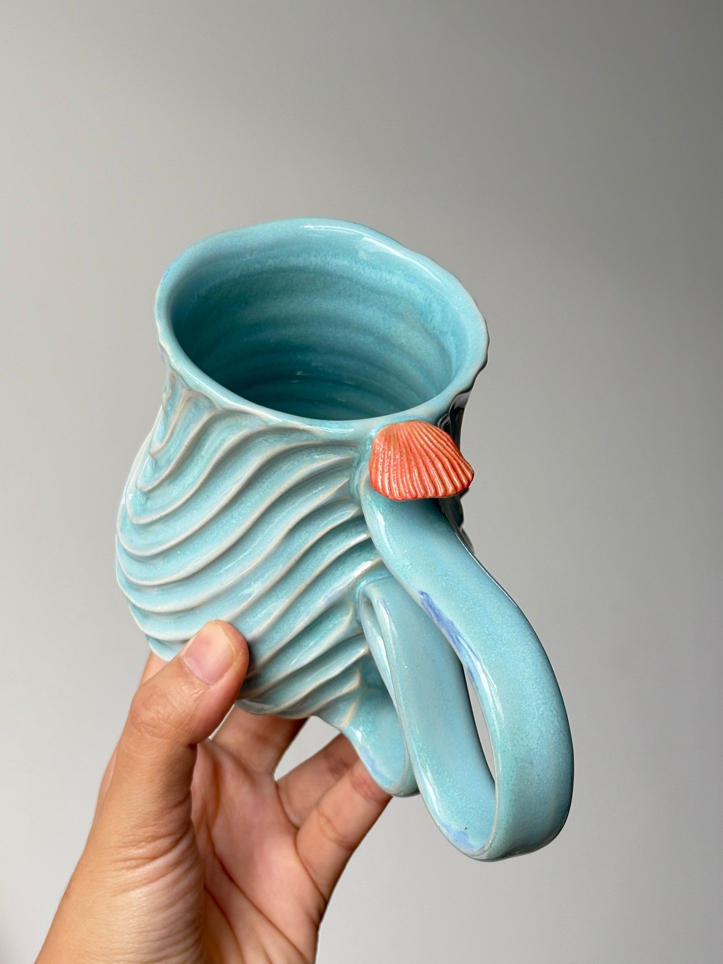 Crystal Blue Seabed Mug