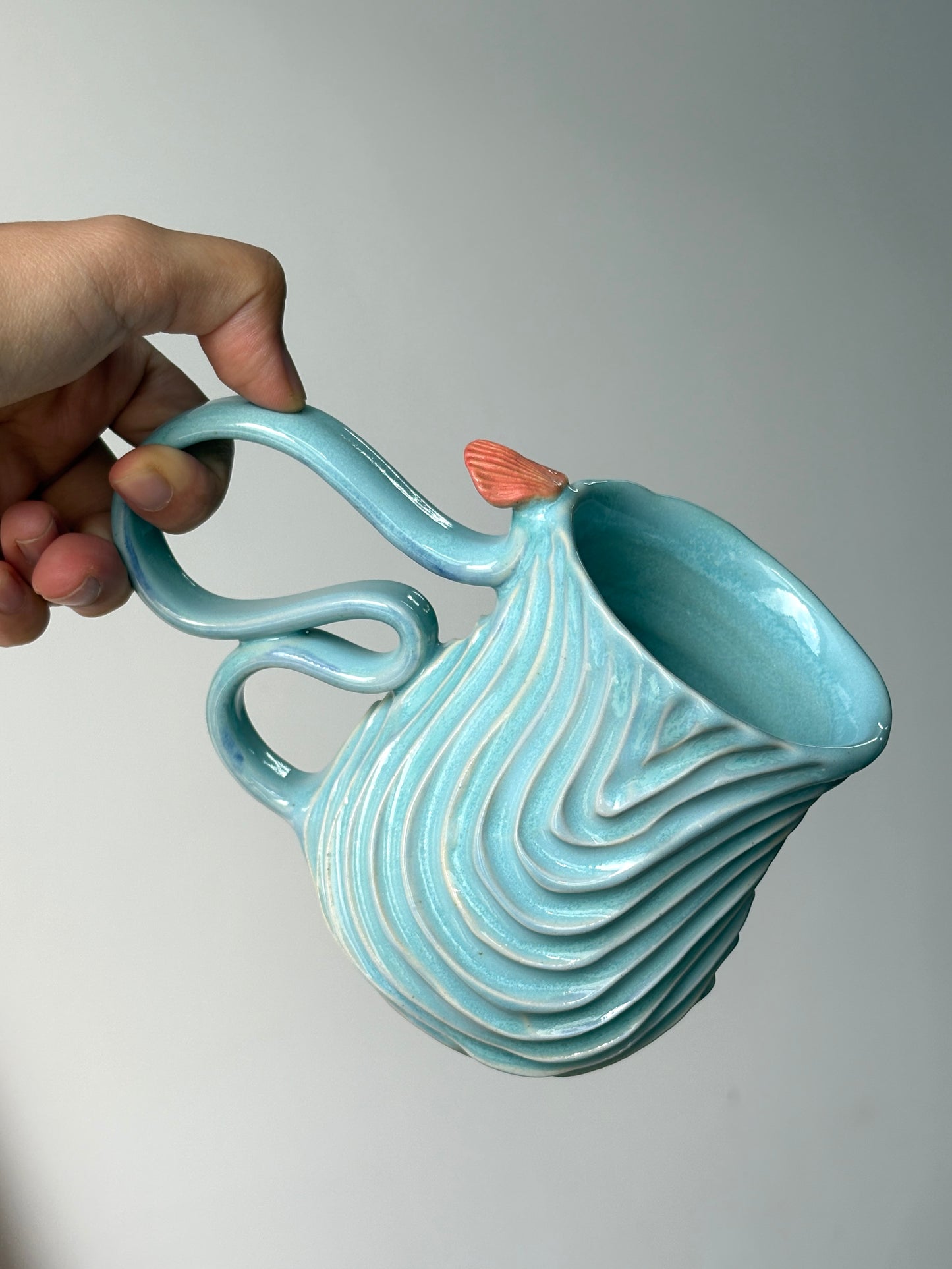 Crystal Blue Seabed Mug