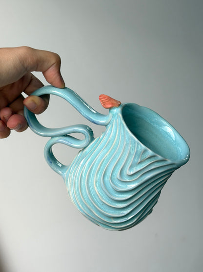 Crystal Blue Seabed Mug